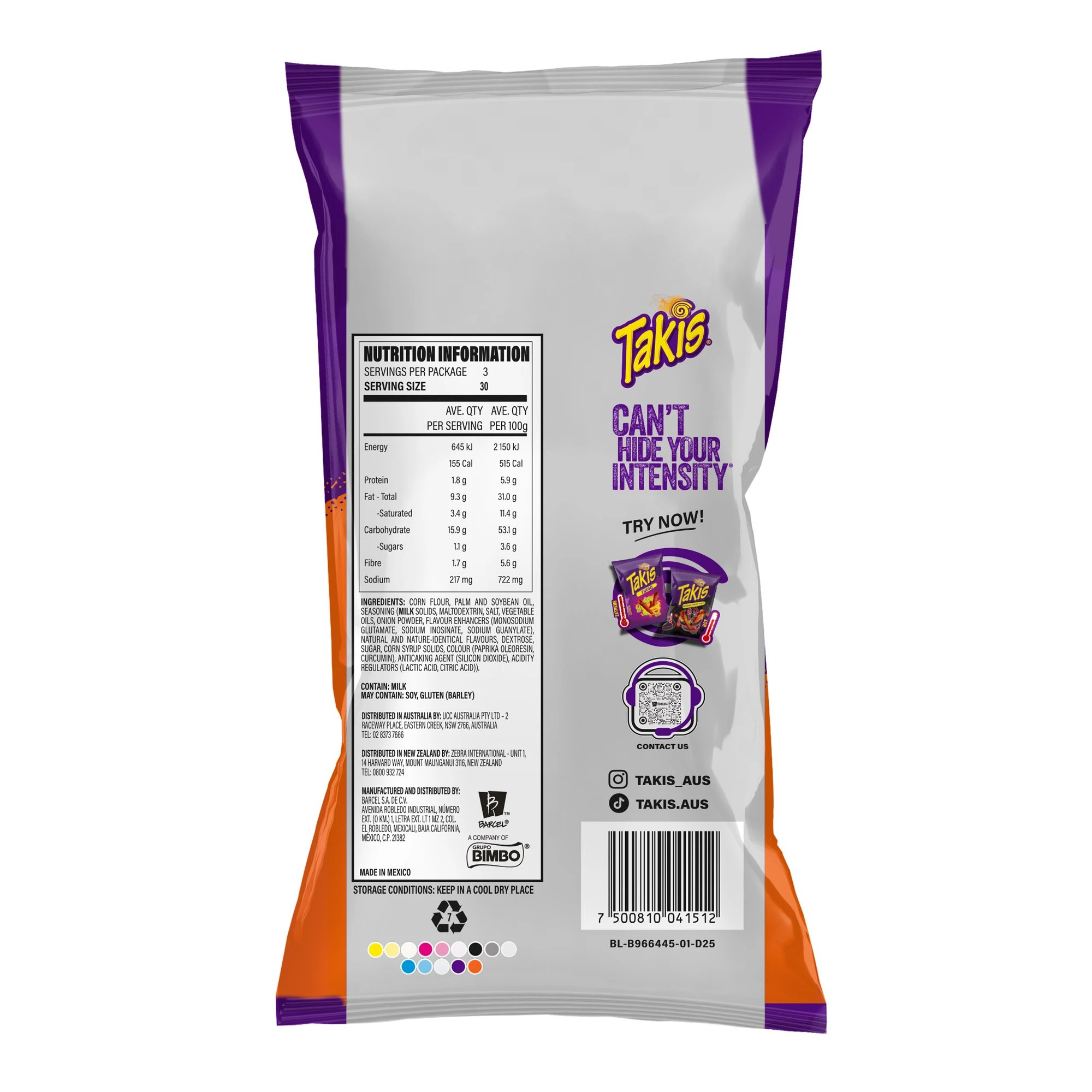 2 Takis Chips Nacho 85g, 2 of 6