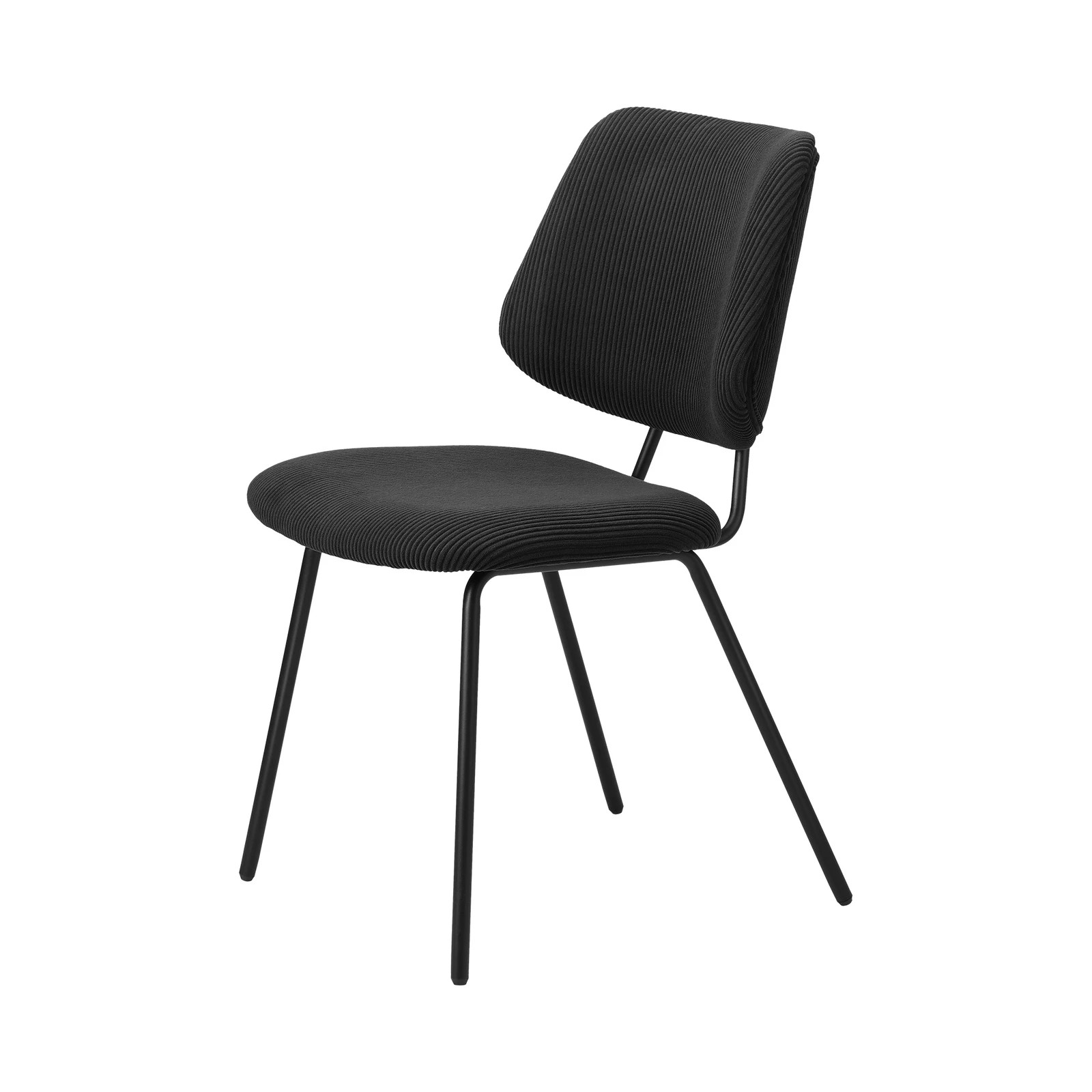 7 Oikiture 4x Dining Chair Vintage Retro Polyester Kitchen Padded Lounge - Grey, 7 of 9