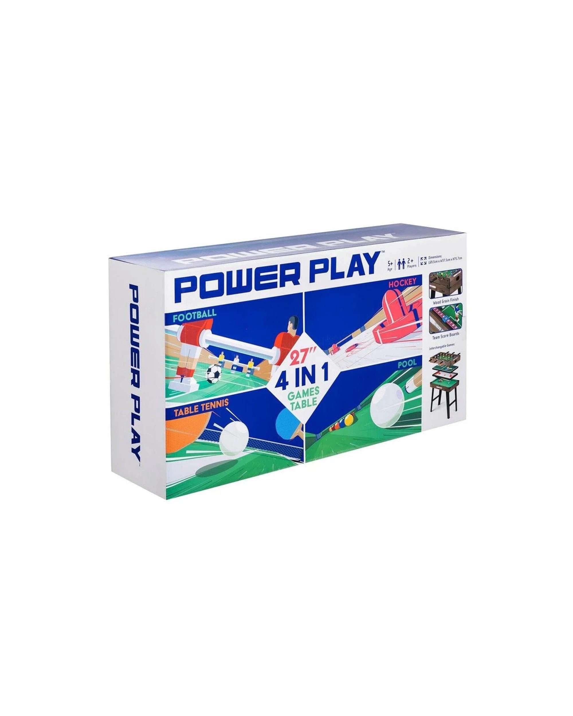 1 Power Play 4 in 1 Game 27 inch Table, 1 of 8