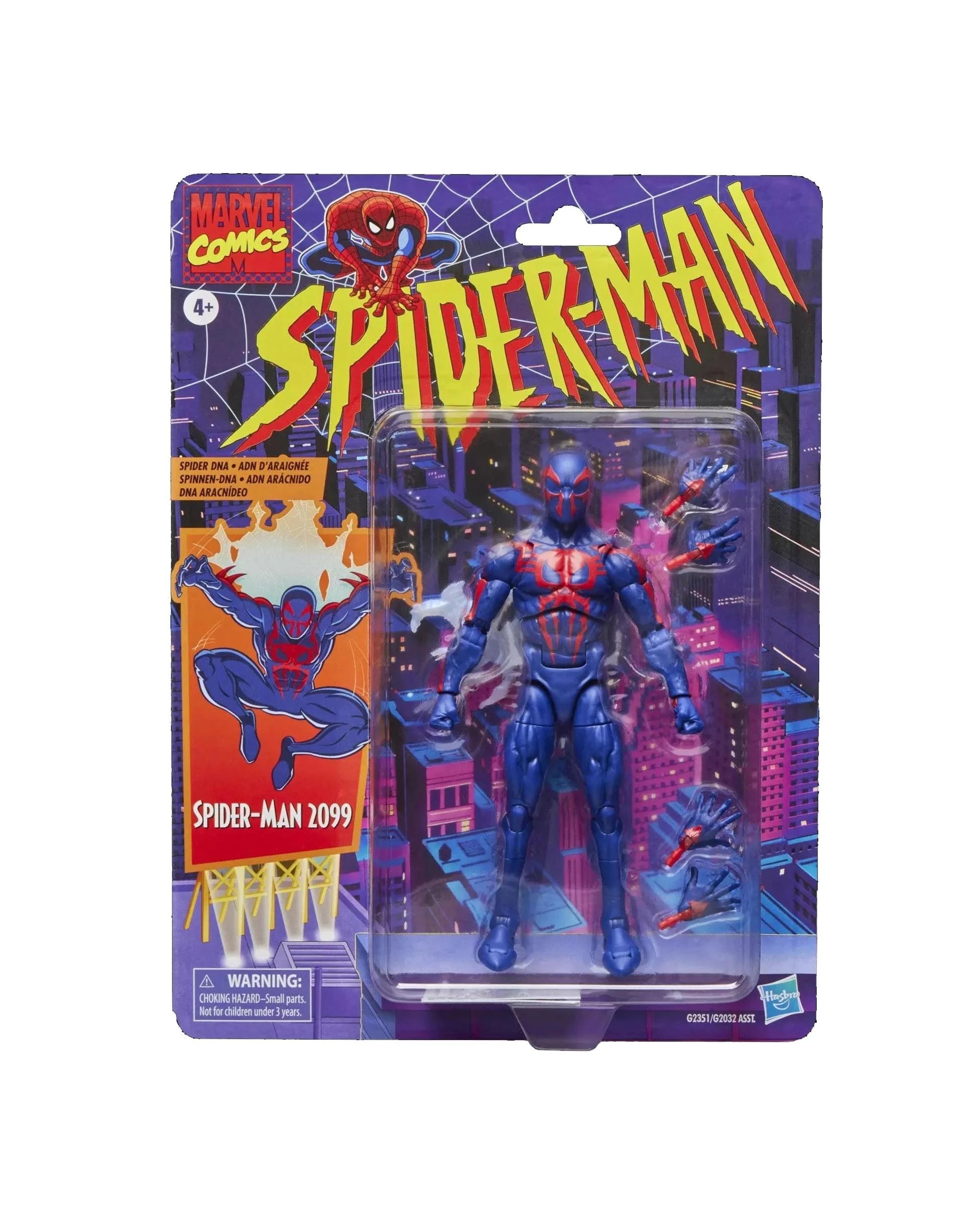 1 Marvel Legends Series: Spider-Man 2099, 1 of 8