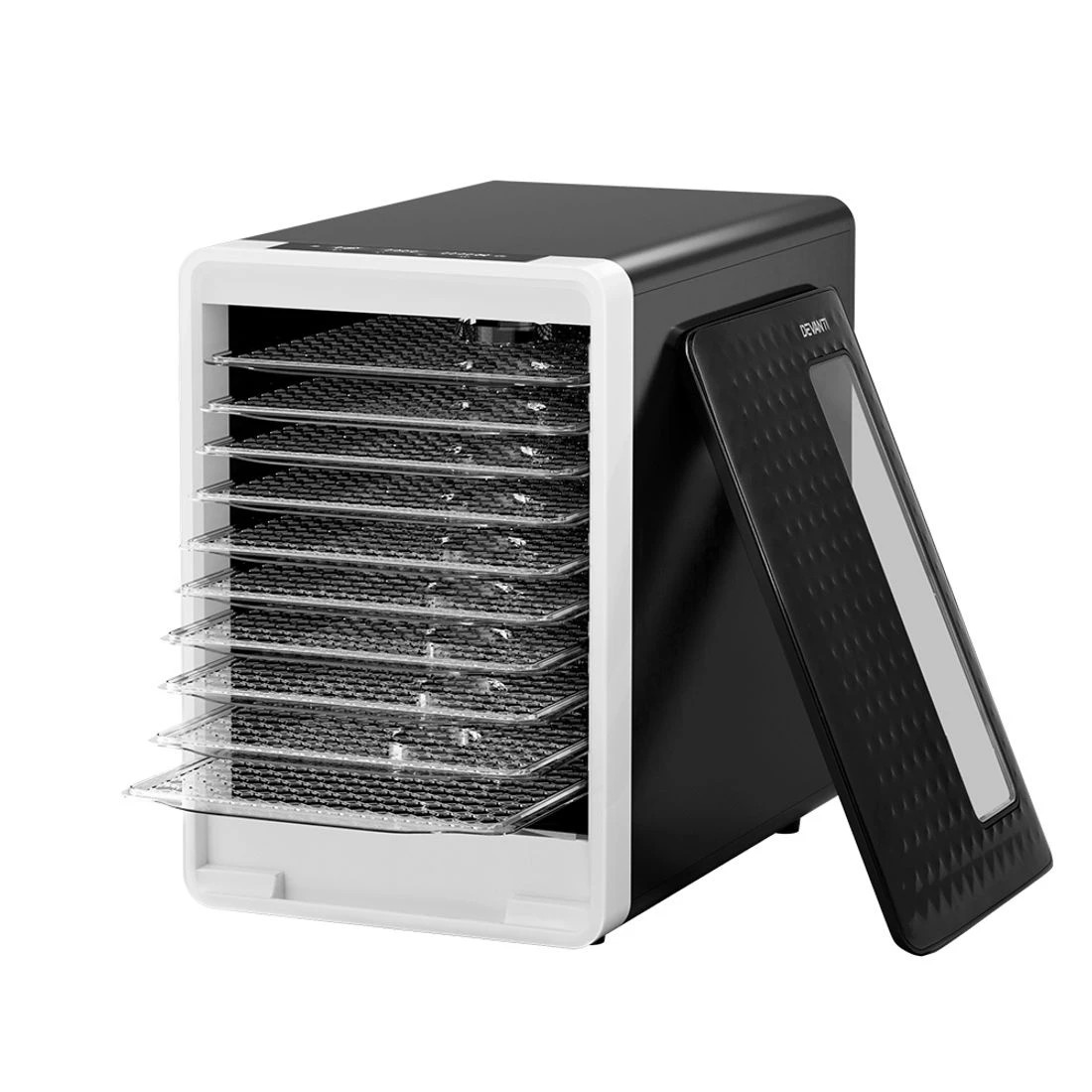 2 Devanti 10 Trays Food Dehydrator - Black, 2 of 5