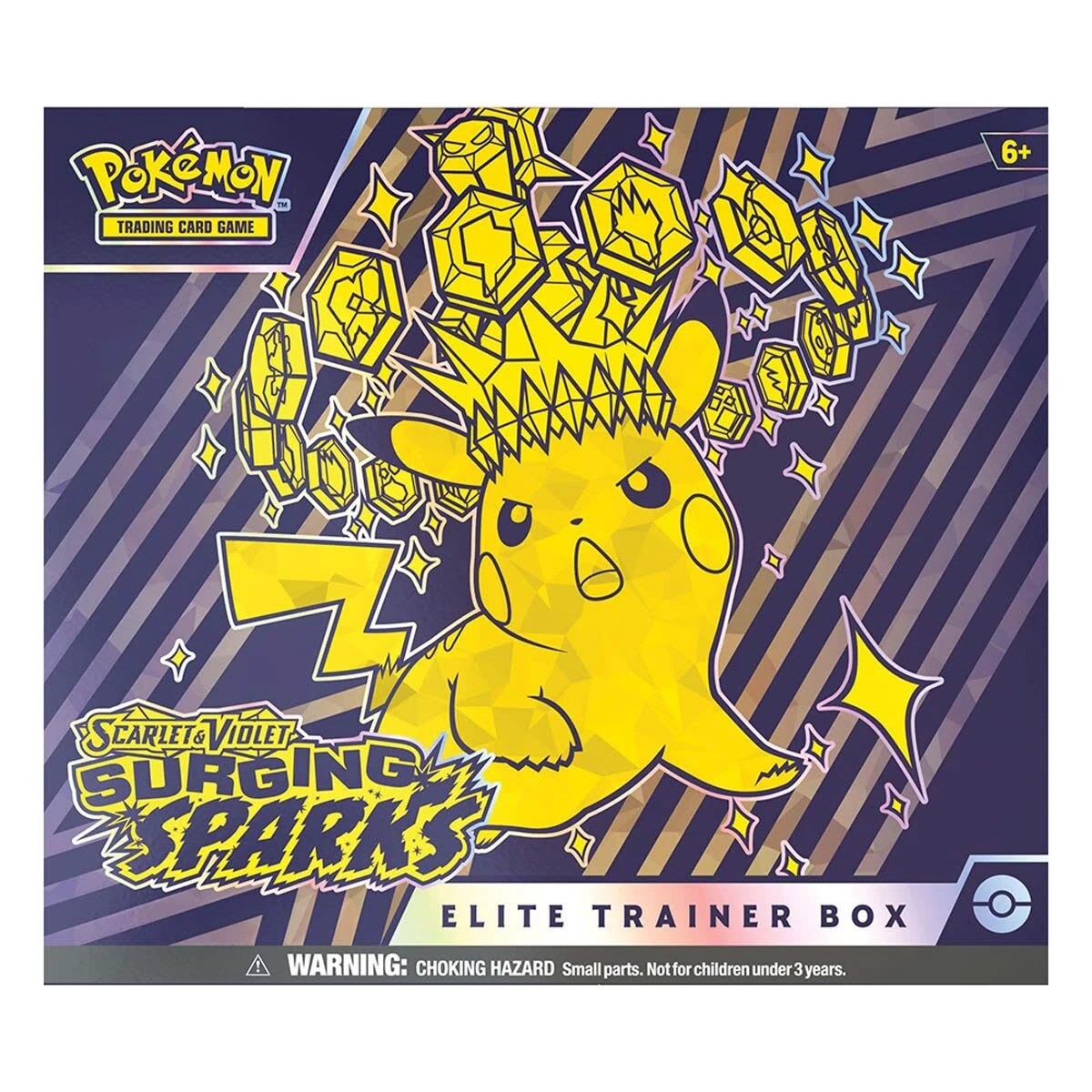 2 Pokemon Trading Card Game: Scarlet & Violet Surging Sparks Elite Trainer Box, 2 of 8