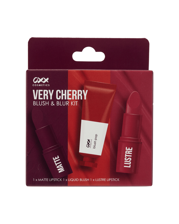 OXX Cosmetics Very Cherry Blush and Blur Kit