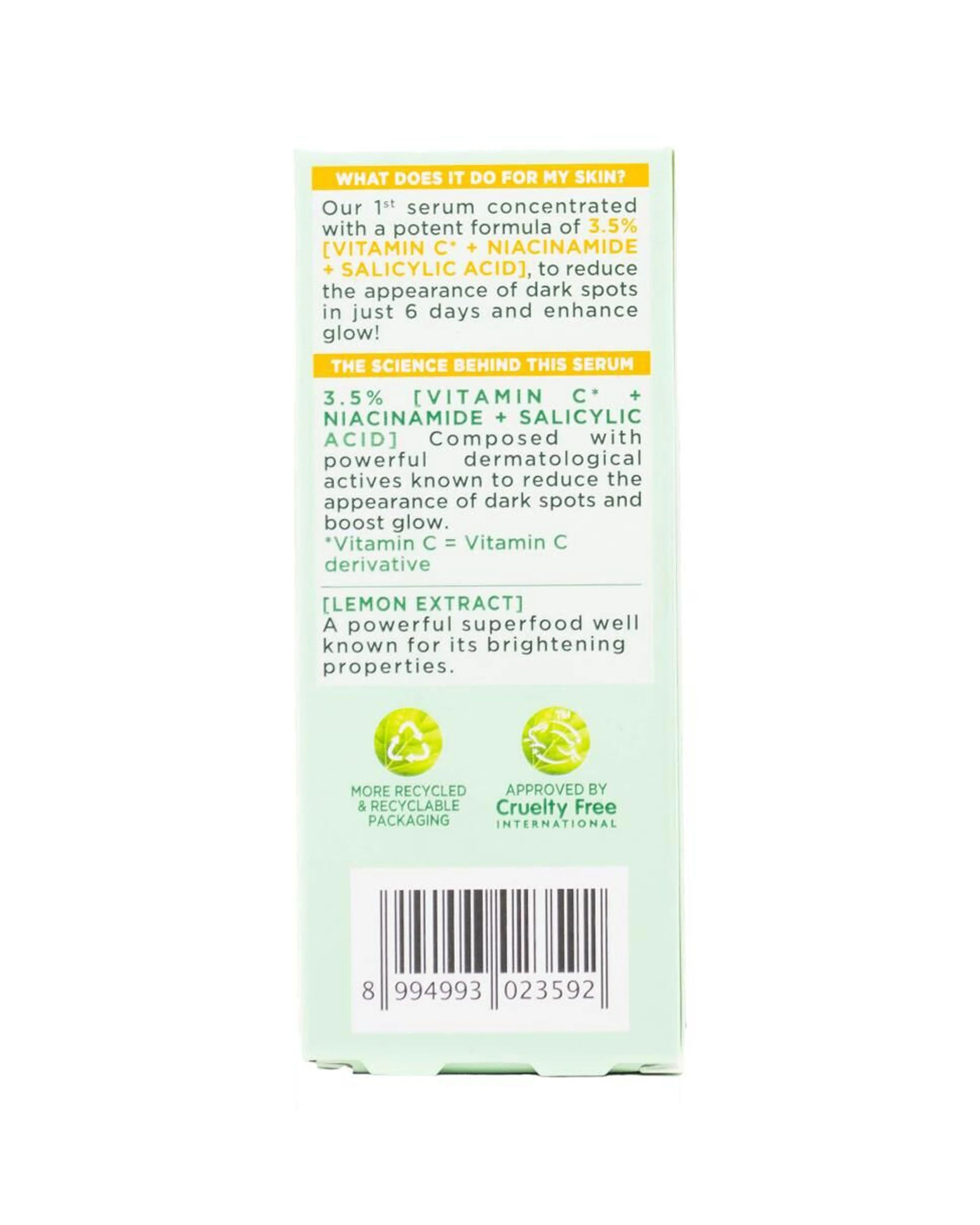 5 Garnier SkinActive Vitamin C Brightening Serum Face Glow Care 6 Pack 15ml - White, 5 of 5