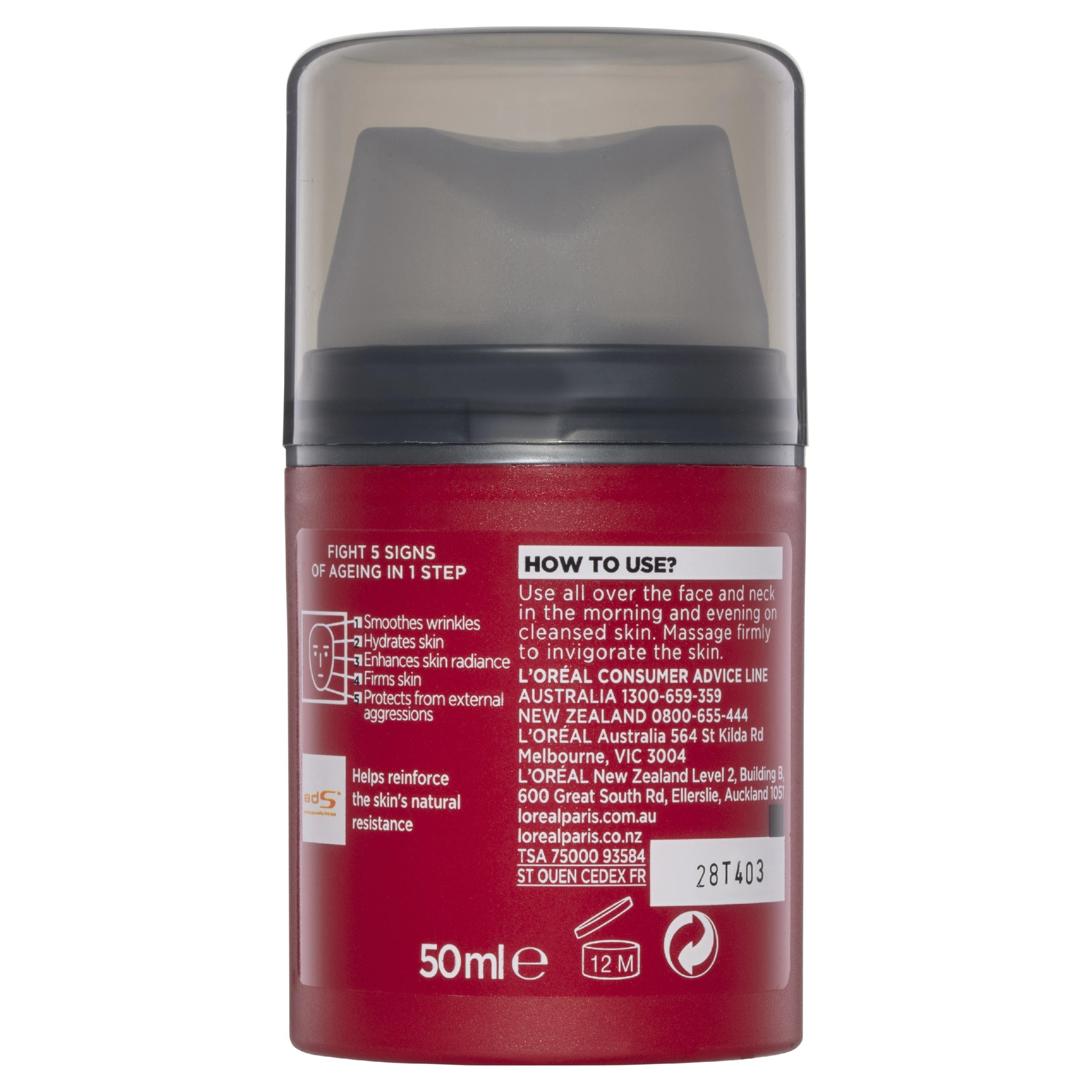 5 L'Oreal Paris Men Expert Vita Lift 5 Moisturiser 50ml - French Vine Extract, 5 of 8