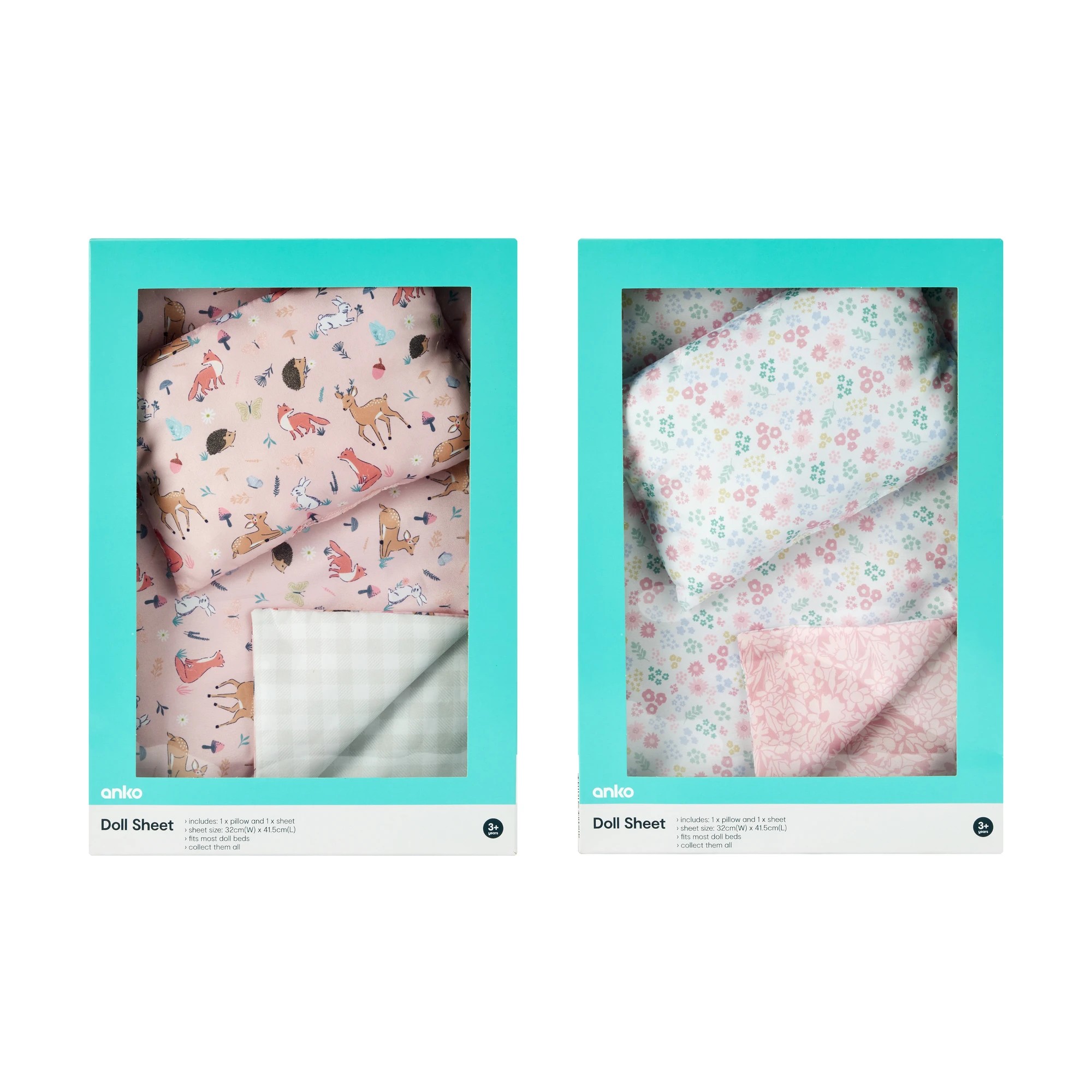 9 Doll Sheet Set - Assorted, 9 of 10