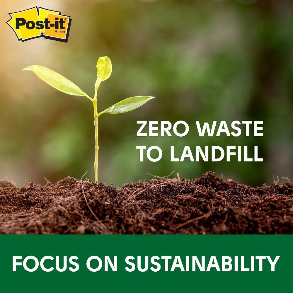 4 Post-it Recycled Notes 76x76mm Yellow 16 Pack, 4 of 7