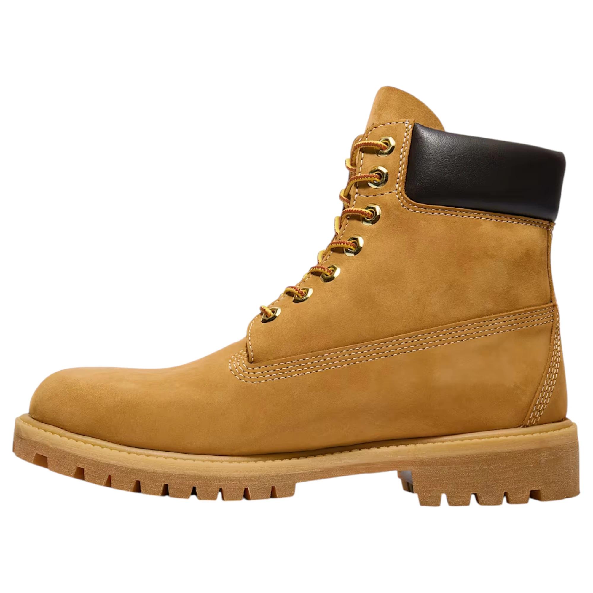 2 Timberland Mens 6-Inch Premium Waterproof Nubuck Wide Boot WHEAT, 2 of 7