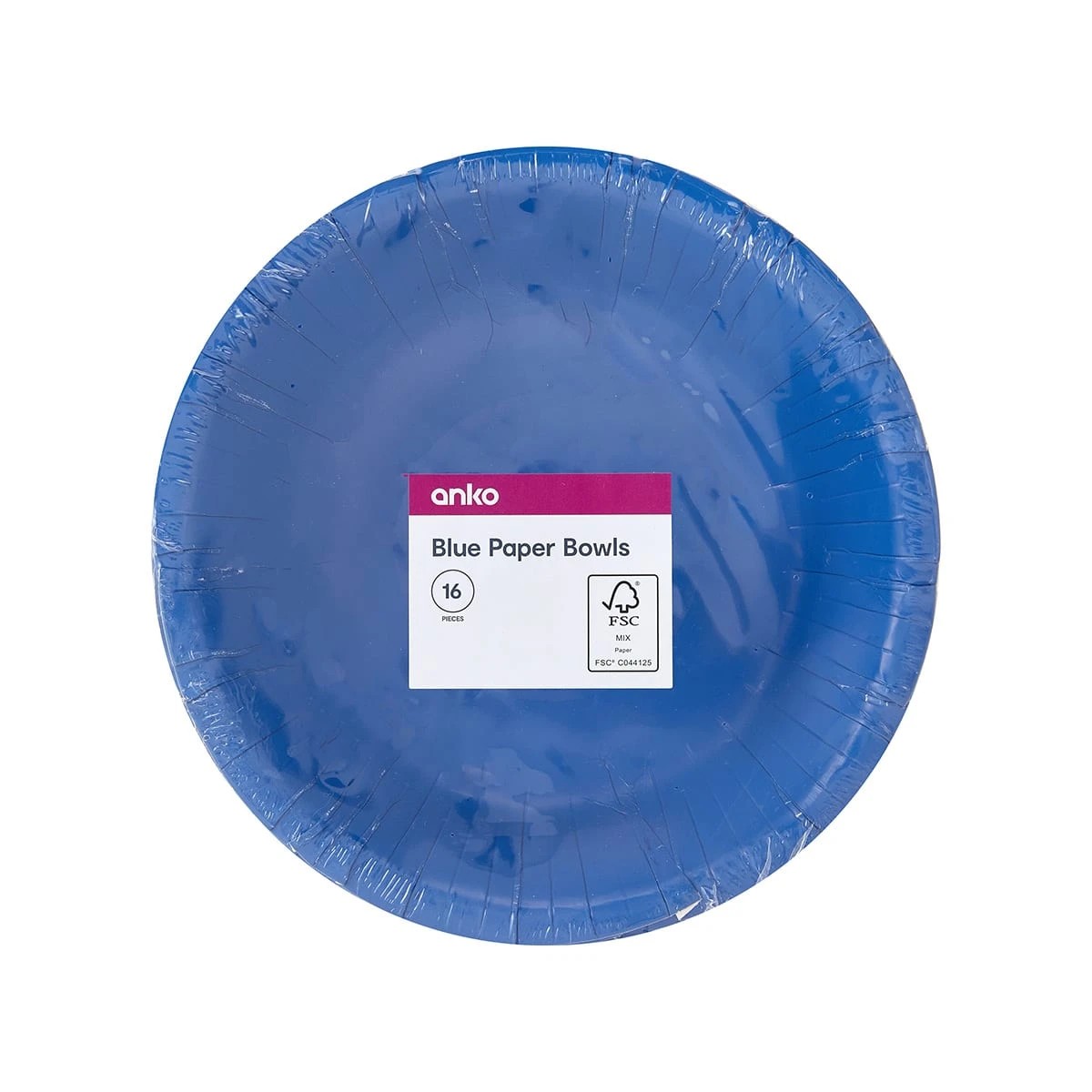 7 16 Pack Blue Paper Bowls, 7 of 7