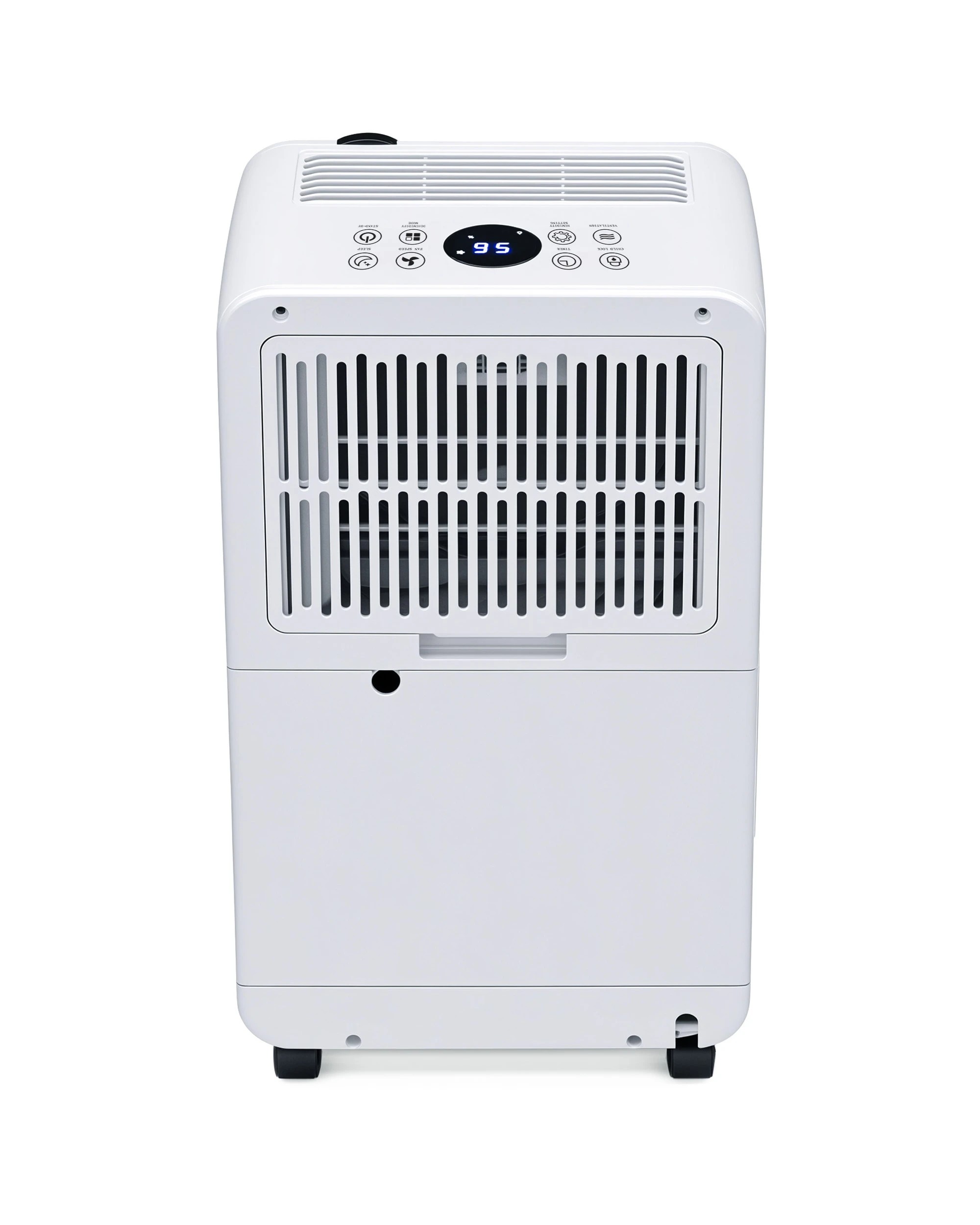 2 ADVWIN 15L Compact Air Dehumidifiers Air Purifier with Drain Hose White, 2 of 7