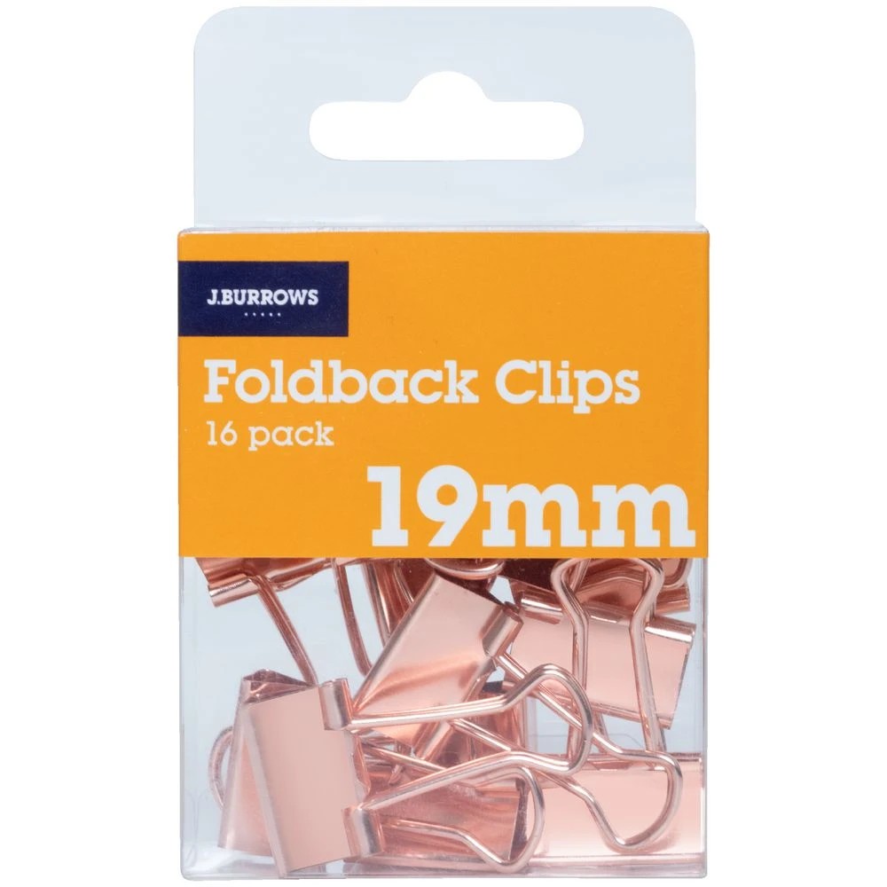 2 J.Burrows 19mm Foldback Clips 16 Pack, 2 of 3