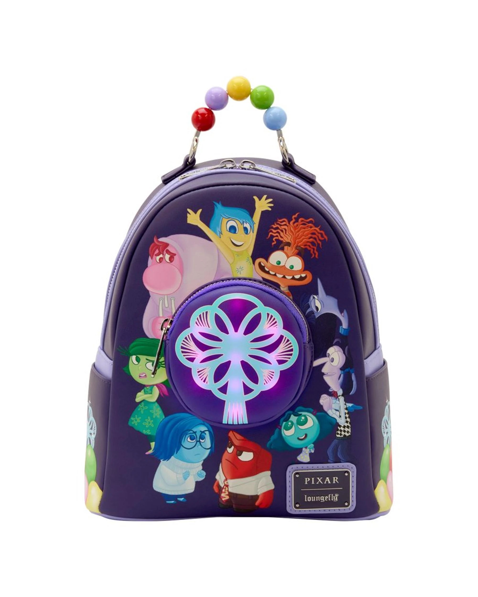 3 Loungefly Inside Out 2 Emotions Per-sonified Light-Up Mini Backpack, 3 of 7