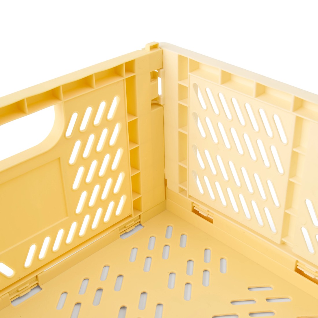 6 15L Collapsible Crate - Medium, Yellow, 6 of 8
