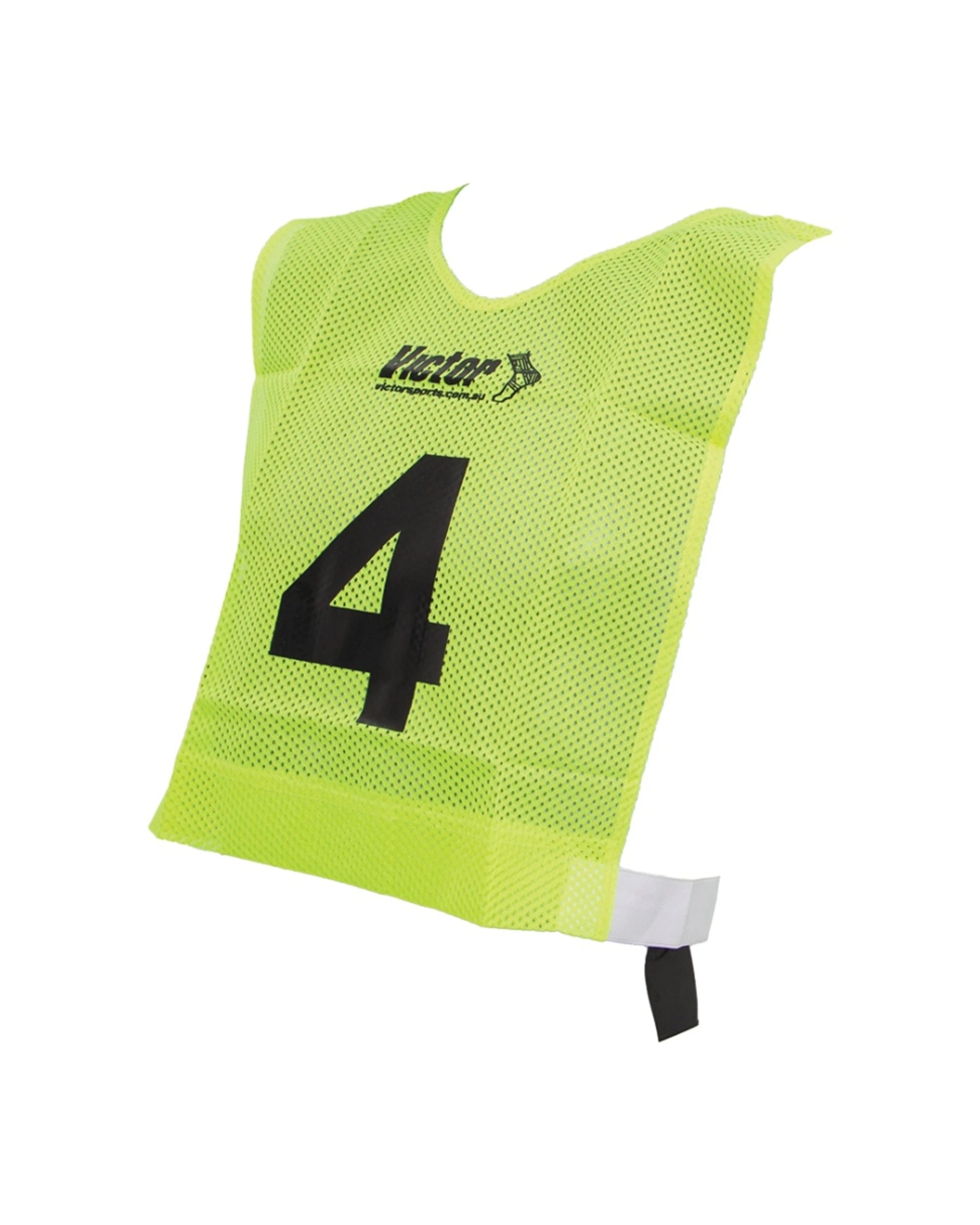 2 Victor Sports 10pc Lightweight Numbered Bibs Basketball Set Junior - Yellow, 2 of 3