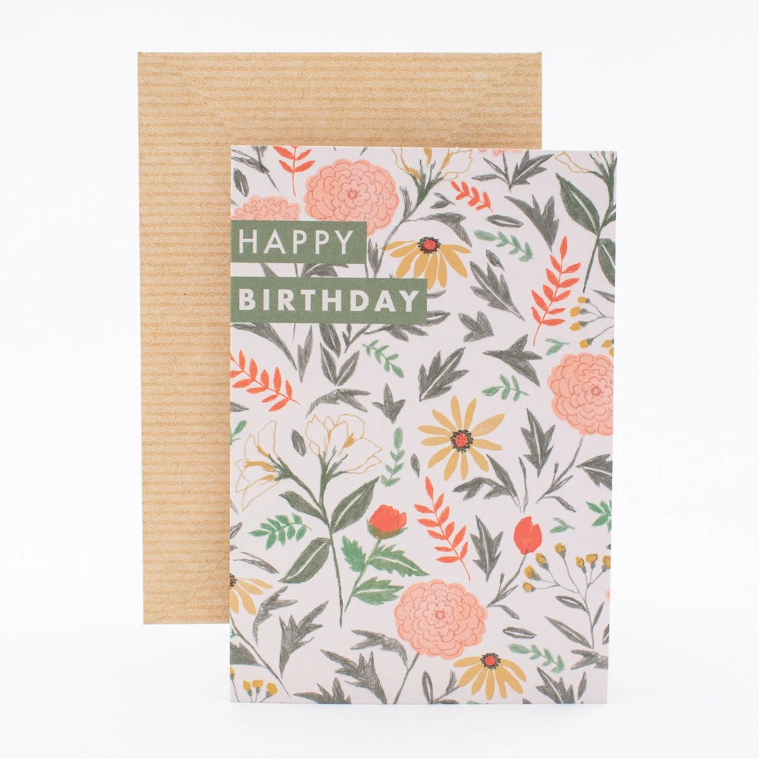 2 Hallmark Birthday Card - Floral Wallpaper, 2 of 3