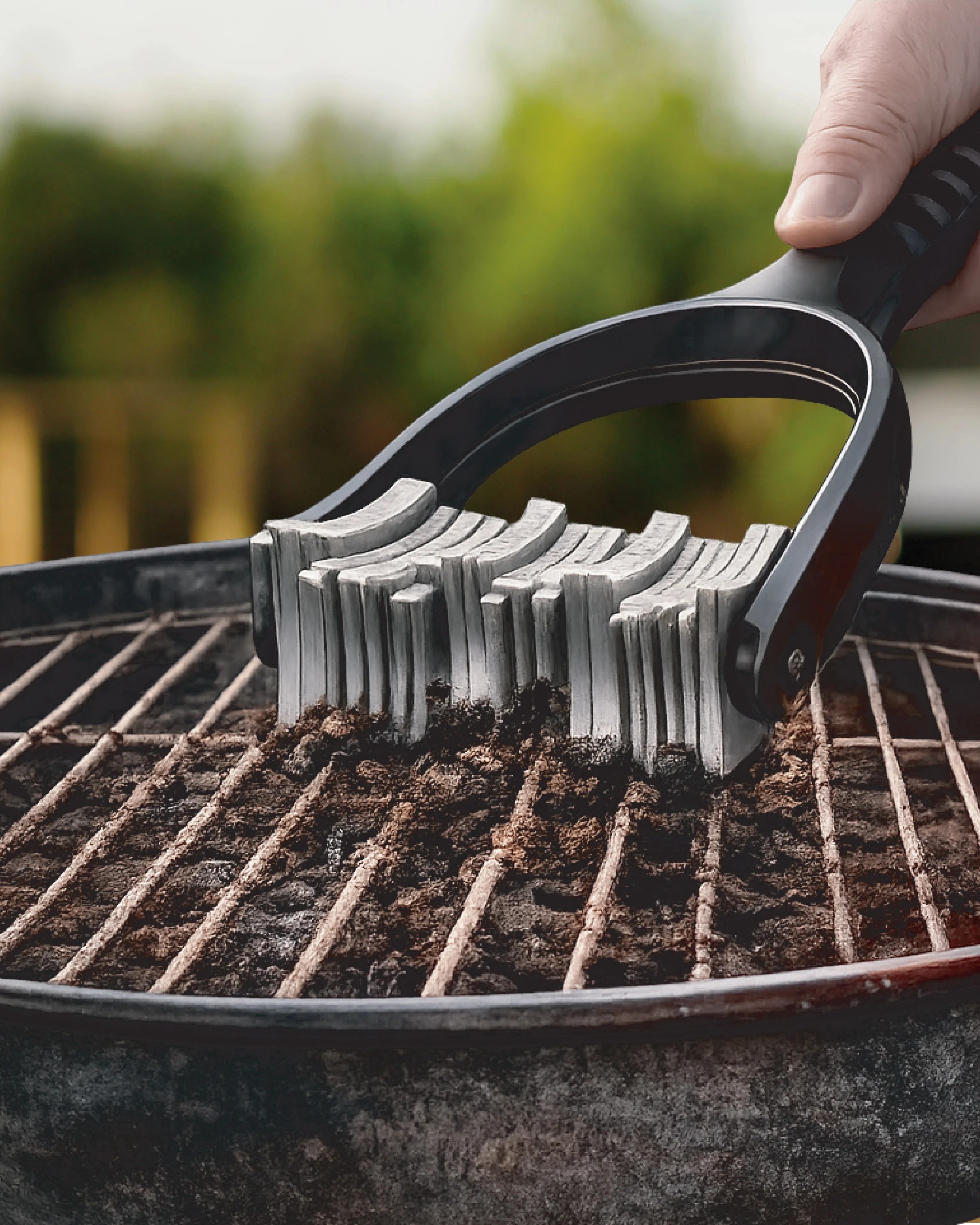 2 Global Shop Direct SlingShot Fast & Safe Bristle-Free BBQ Grill Cleaning Tool, 2 of 8