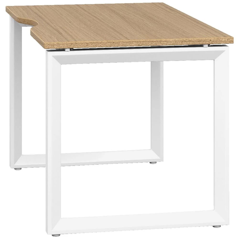 3 Stilford S2 Pro Version 1 Desk 1200 x 750mm Oak/White, 3 of 3