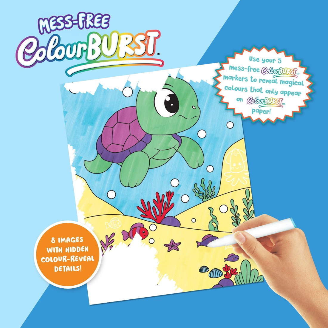 6 INKredibles Mess-Free ColourBurst Ocean Adventures Activity Kit - Book, 6 of 6