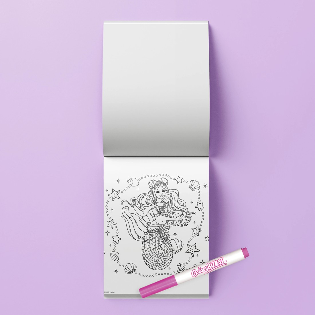 6 INKredibles Mess-Free ColourBurst Barbie Activity Kit - Book, 6 of 6