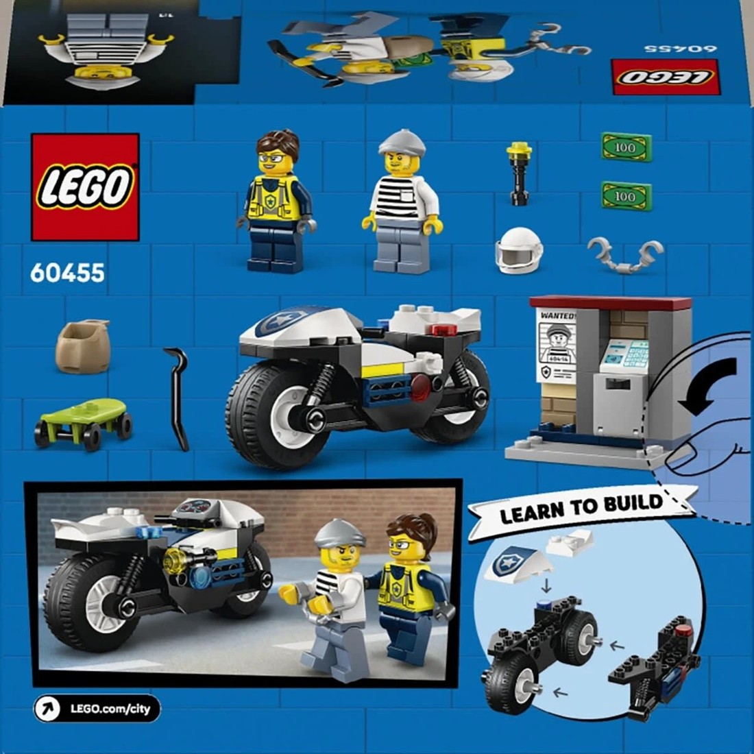 10 LEGO City Police Motorcycle Chase 60455, 10 of 10