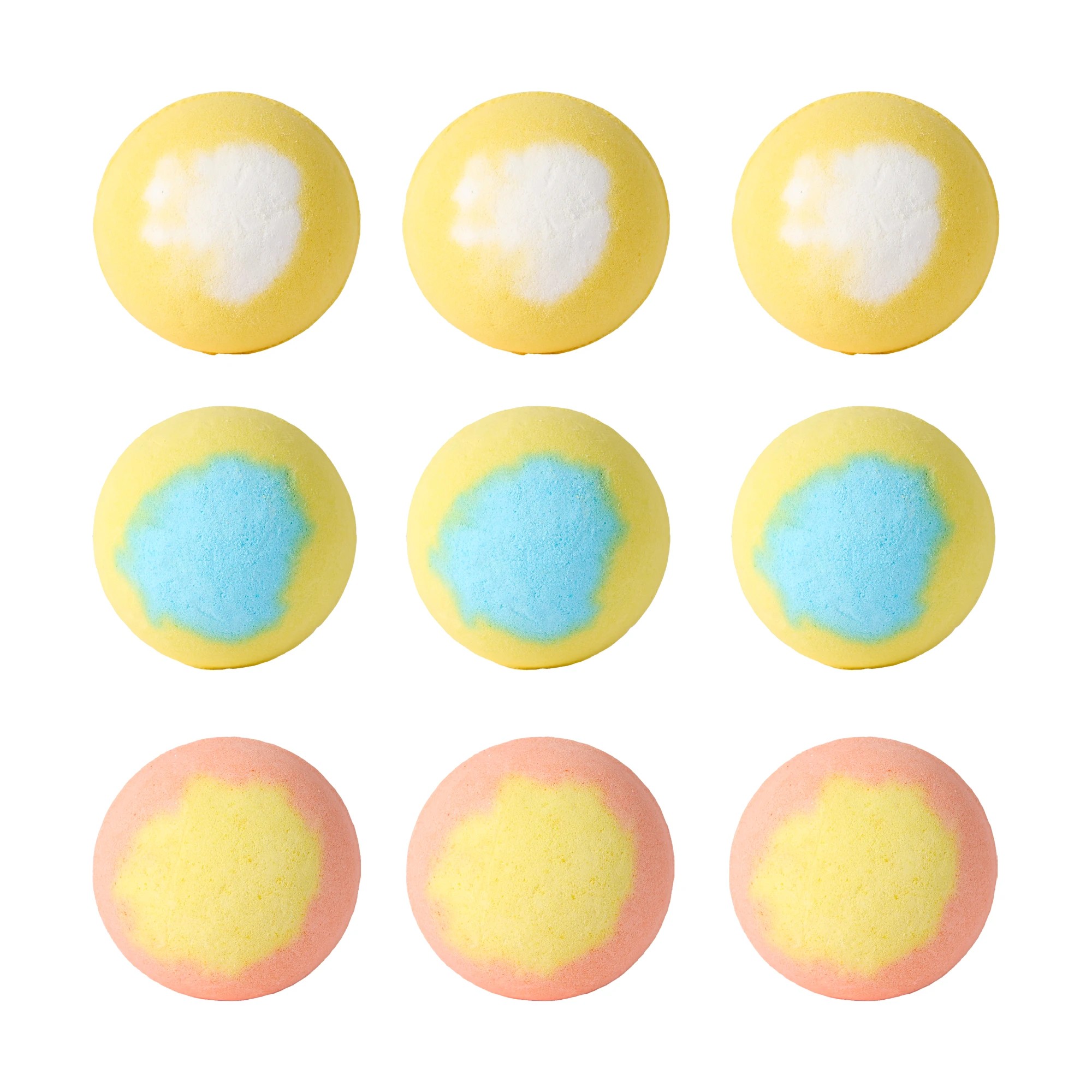 2 OXX Bodycare 9 Piece Slime Bath Fizzers - Peach Scented, 2 of 8