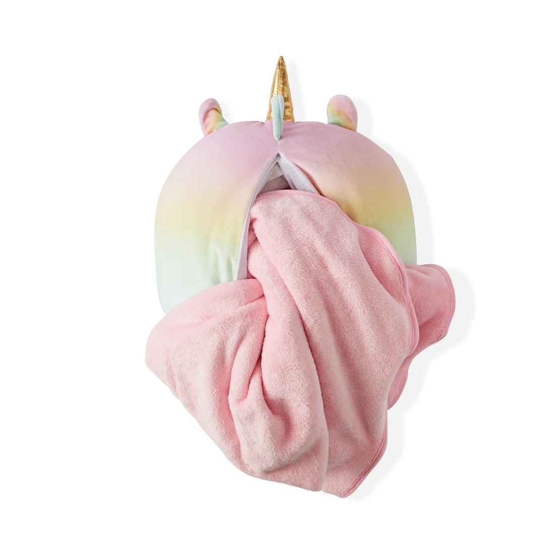 4 2-in-1 Unicorn Travel Blanket and Pillow, 4 of 6