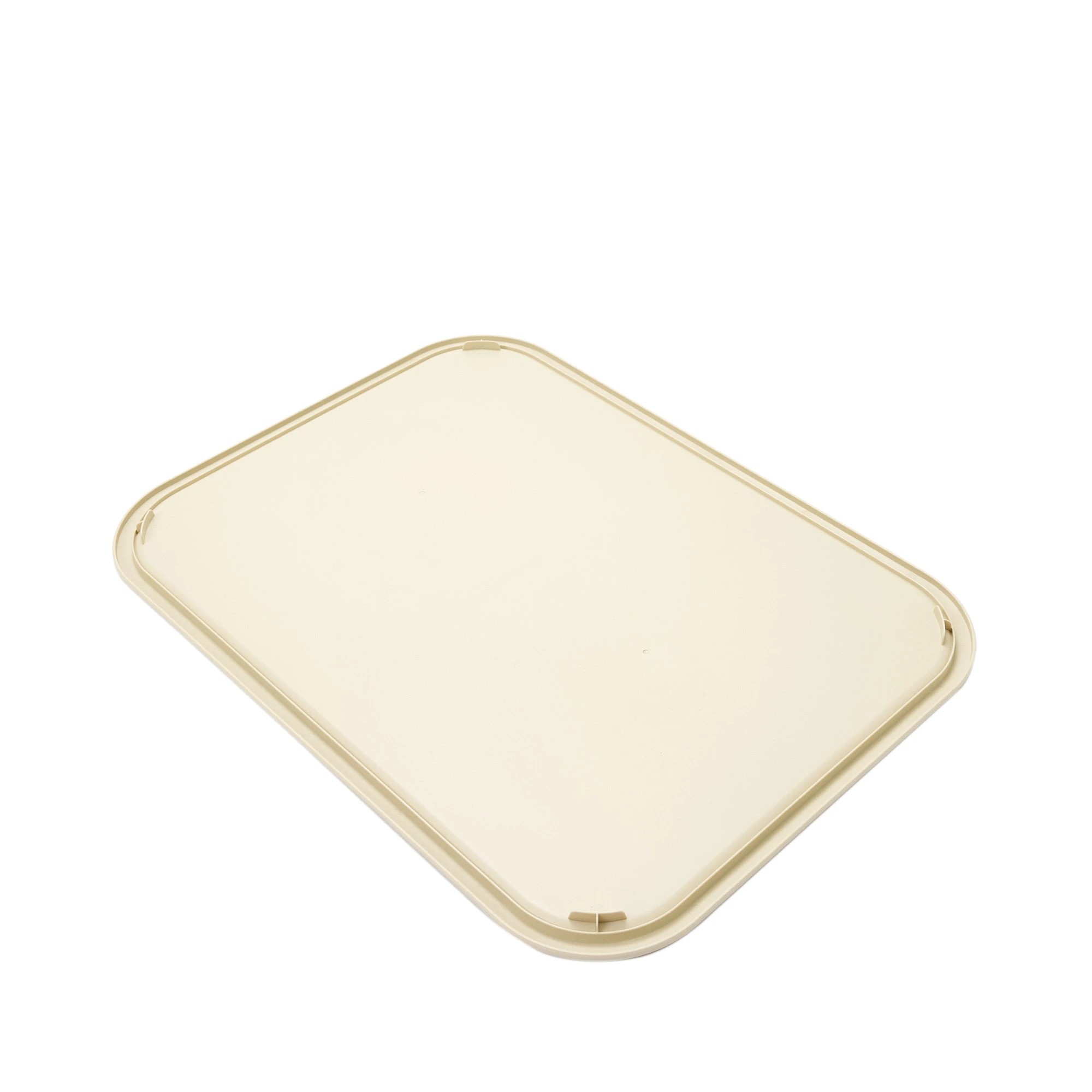 8 45L Rectangle Trellis Basket with Lid - Beige, 8 of 10