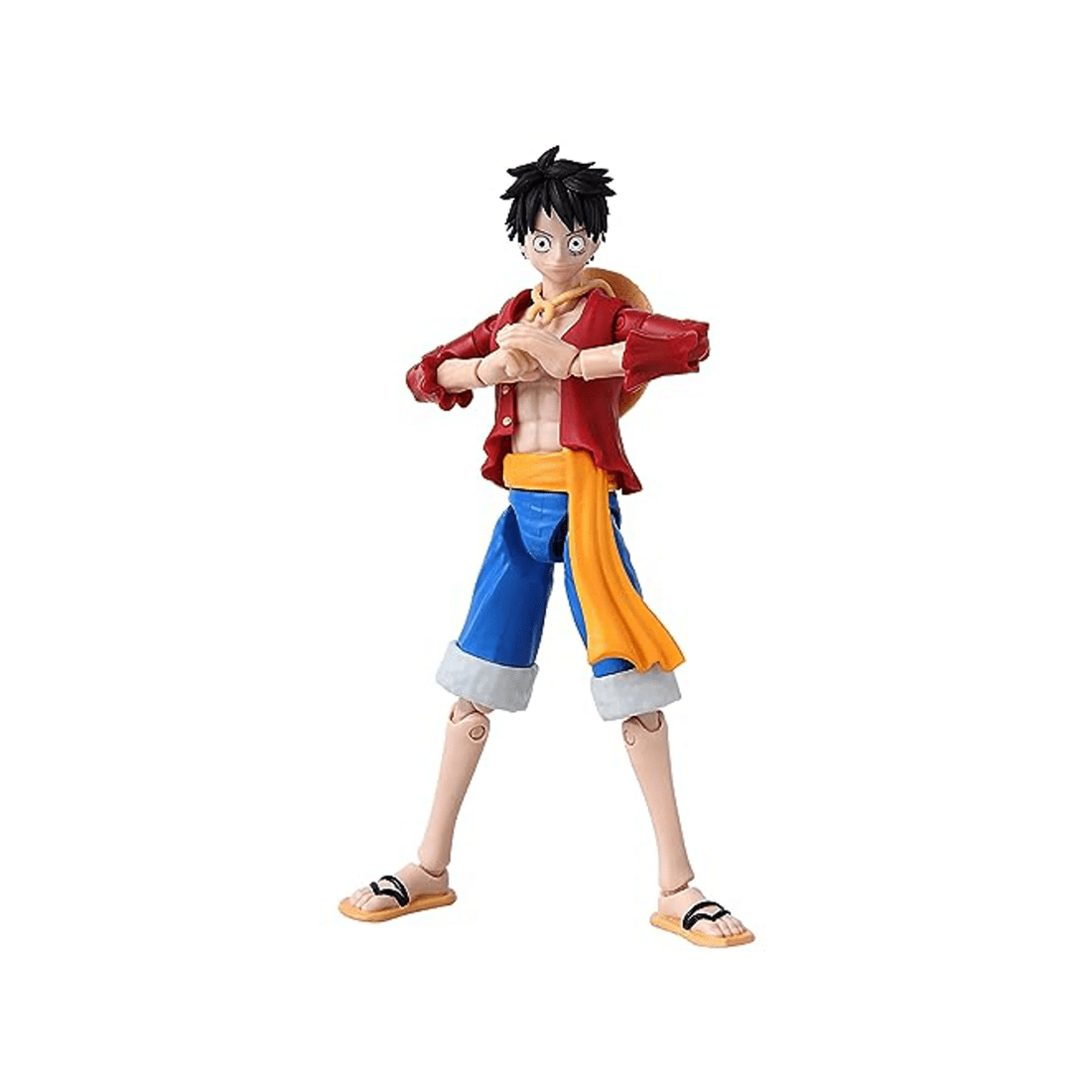 3 Bandai Anime Heroes One Piece Monkey D Luffy Renewal Version Action Figure, 3 of 8