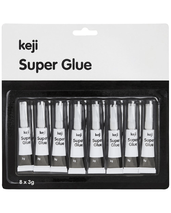 Keji Super Glue 3g 8 Pack