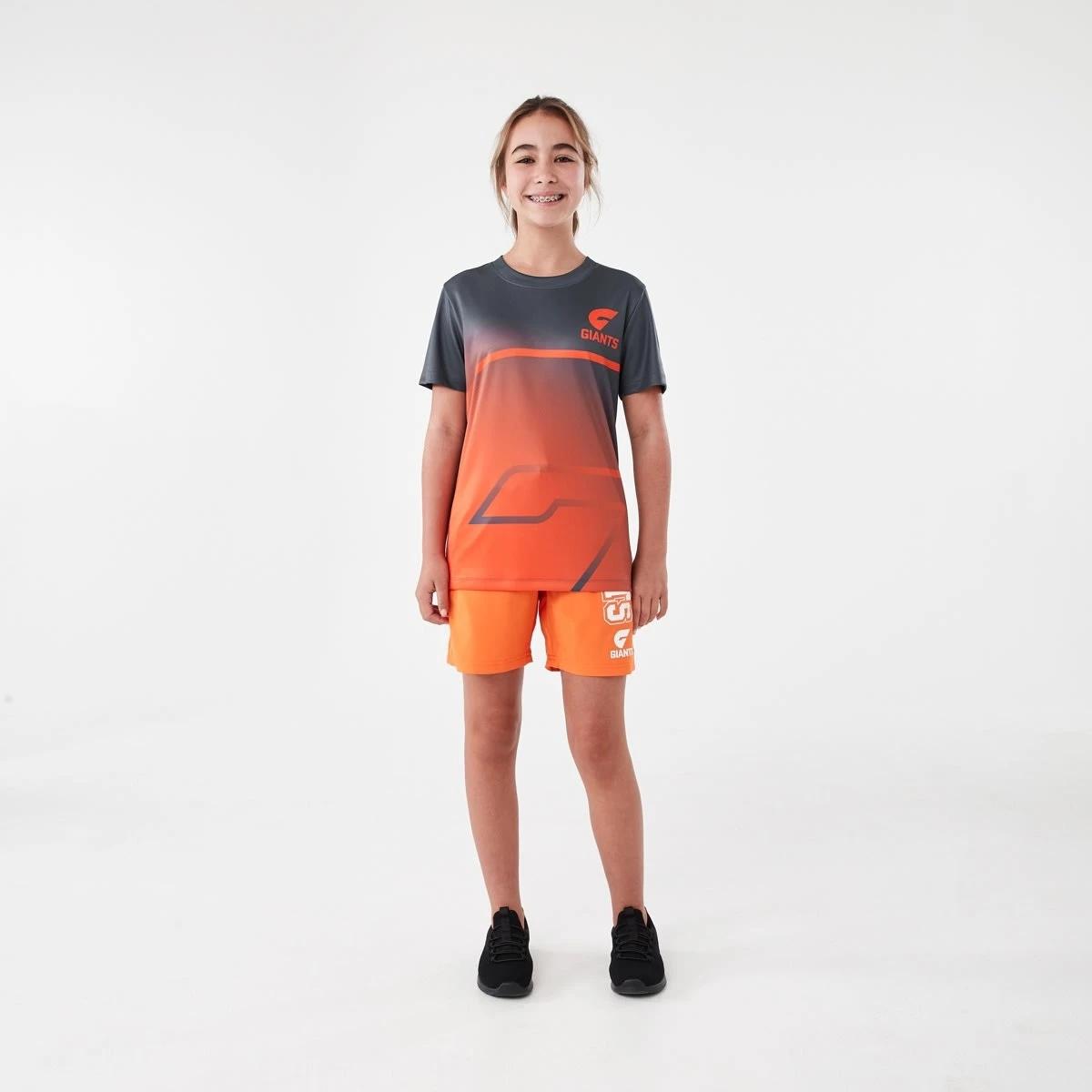 7 Official AFL Kids Training T-shirt Gws Giants, 7 of 10