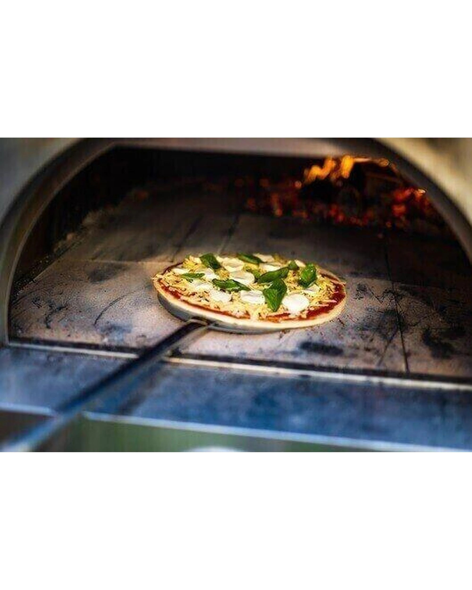 4 Flaming Coals Stainless Steel Pizza Spinner, 4 of 10