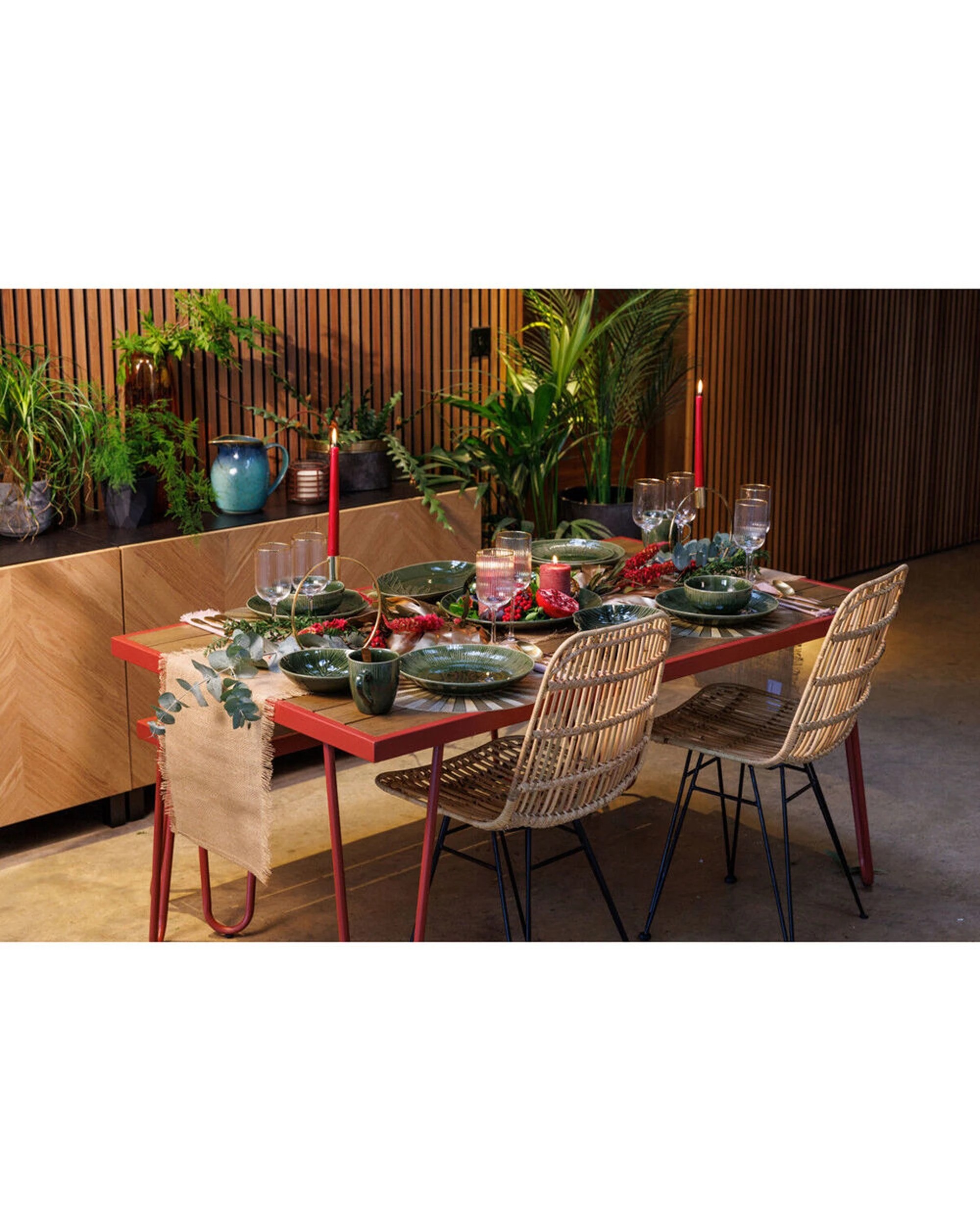 5 Mikasa Frayed Jute Table Runner 230x33cm Rustic Frayed Edges - Brown, 5 of 6