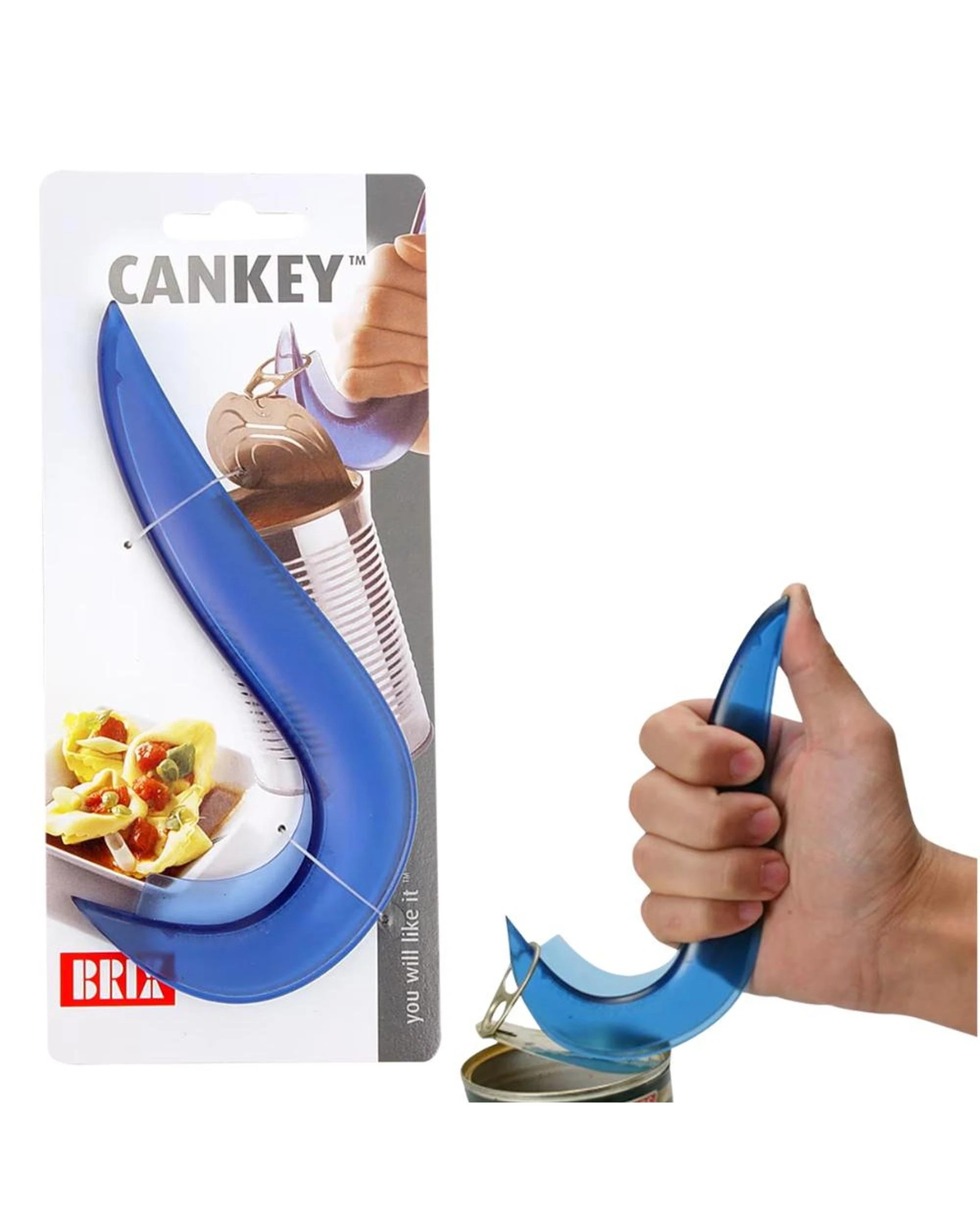 3 Brix Cankey Pull Ring Can Opener  Frost Blue, 3 of 3