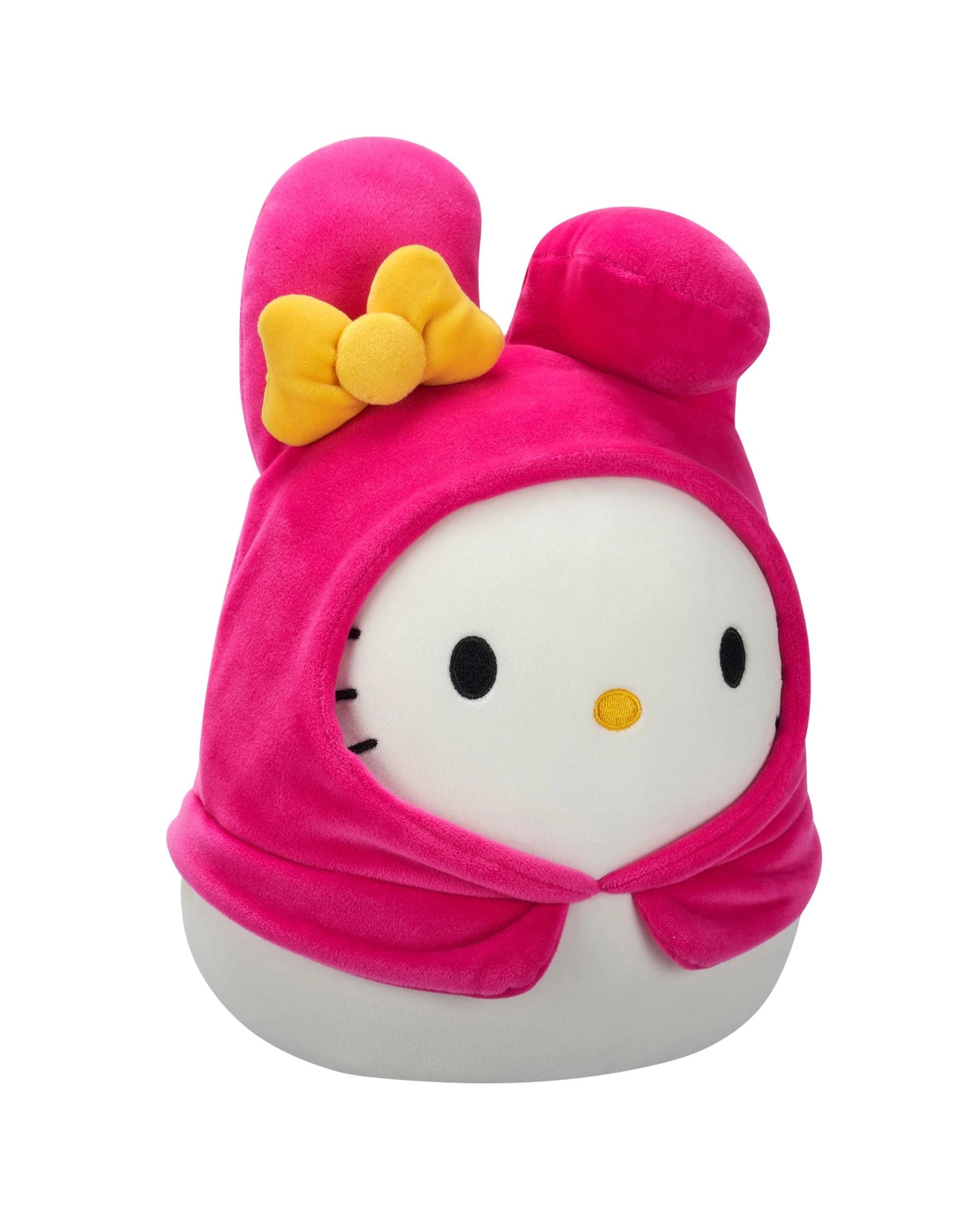 5 Squishmallows Hello Kitty and Friends Hello Kitty in My Melody Hoodie 8 inch Plush, 5 of 10