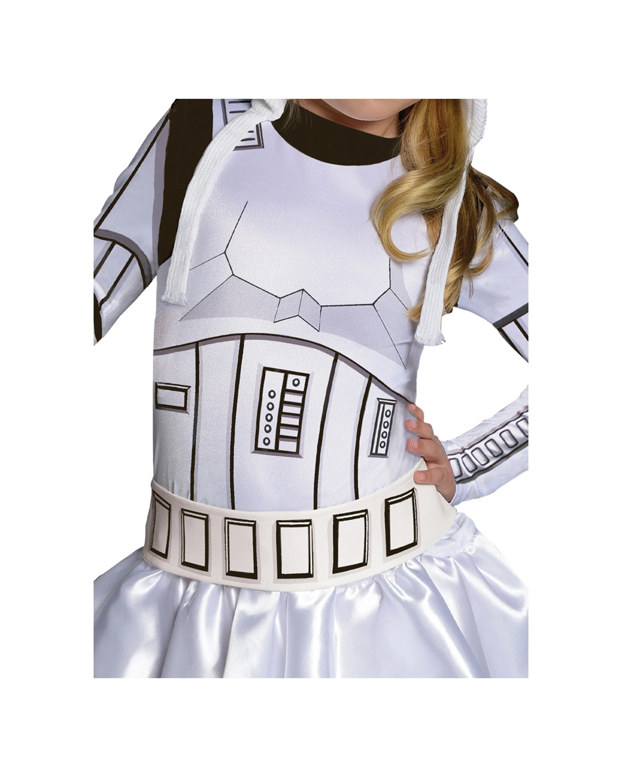 3 Star Wars Stormtrooper Girl Tutu Dress Kids Girls Costume Size M - Multi, 3 of 3