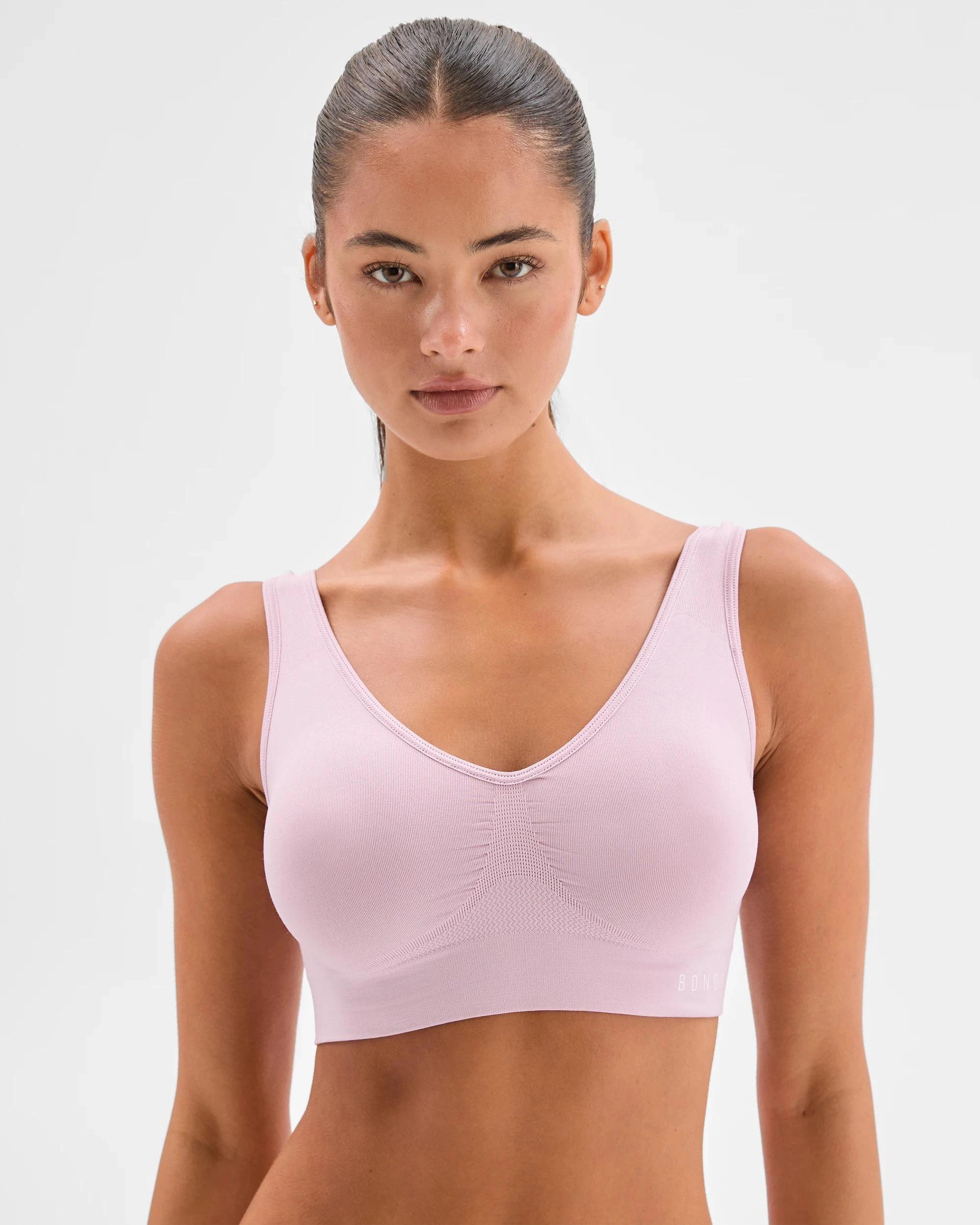 5 Bonds Seamless Comfy Crop Top VBE FROSTED MAUVE, 5 of 7