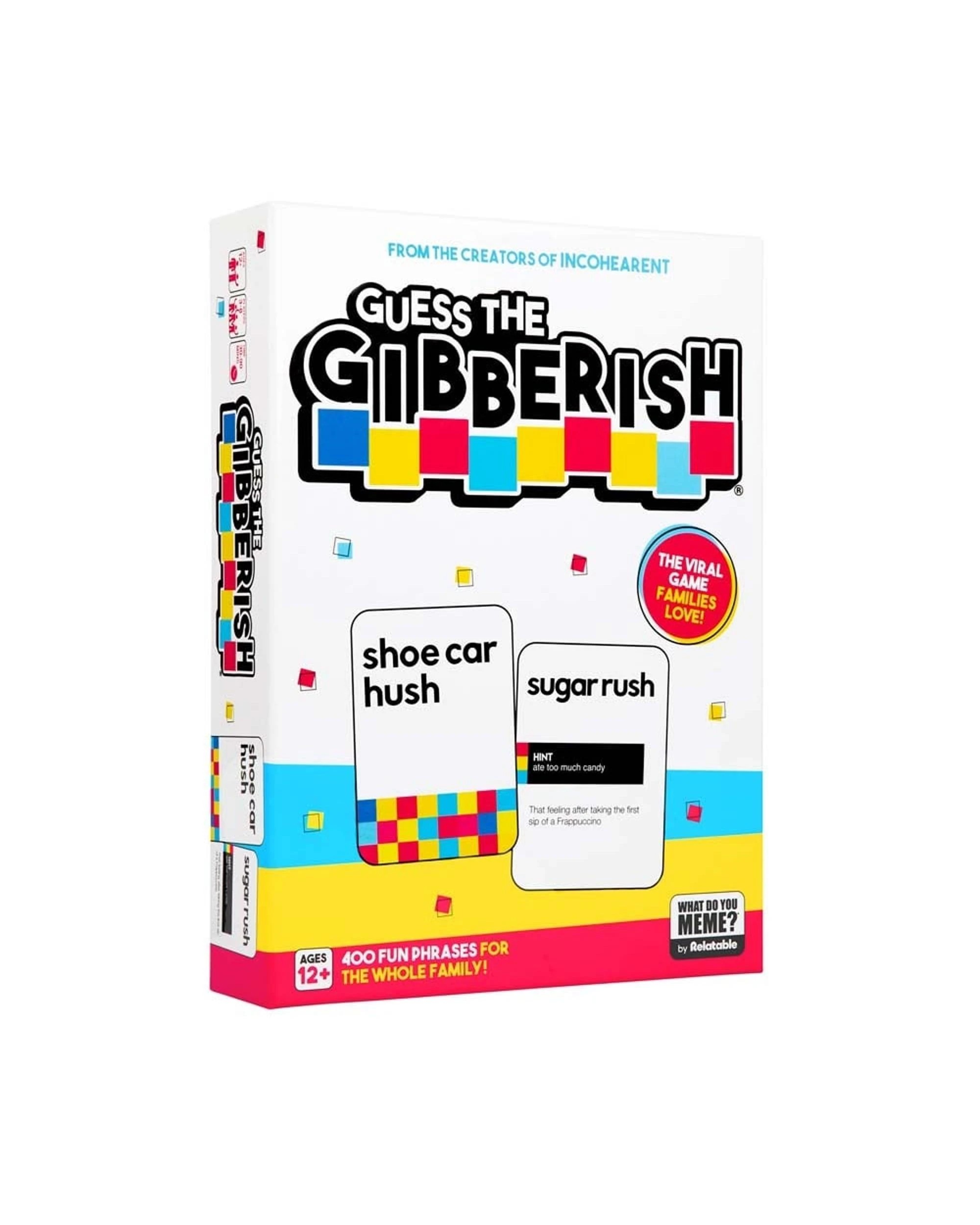 1 Guess the Gibberish Family Edition Card Game, 1 of 10