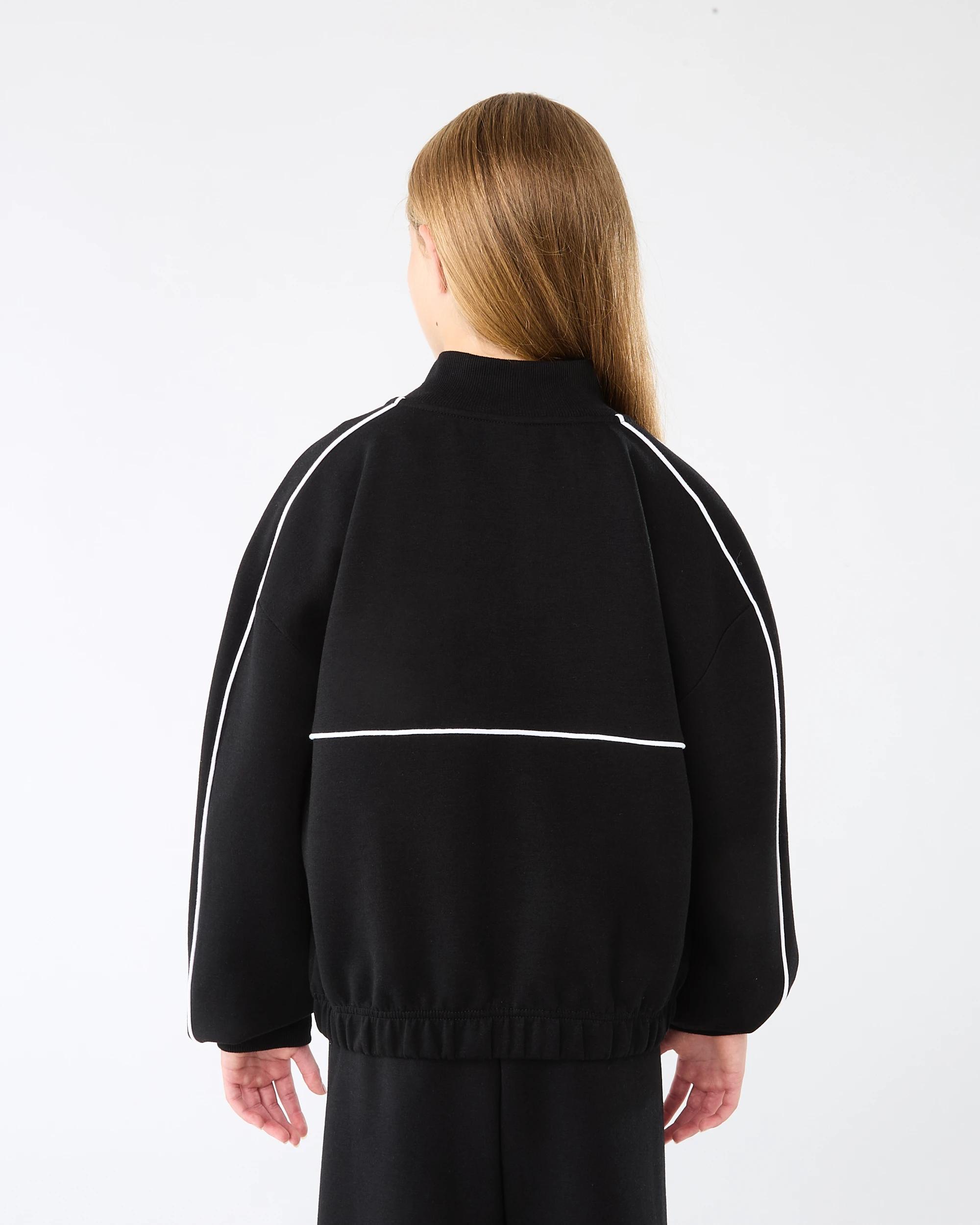 2 Scuba Quarter Zip Sweatshirt Blck Slgan, 2 of 7