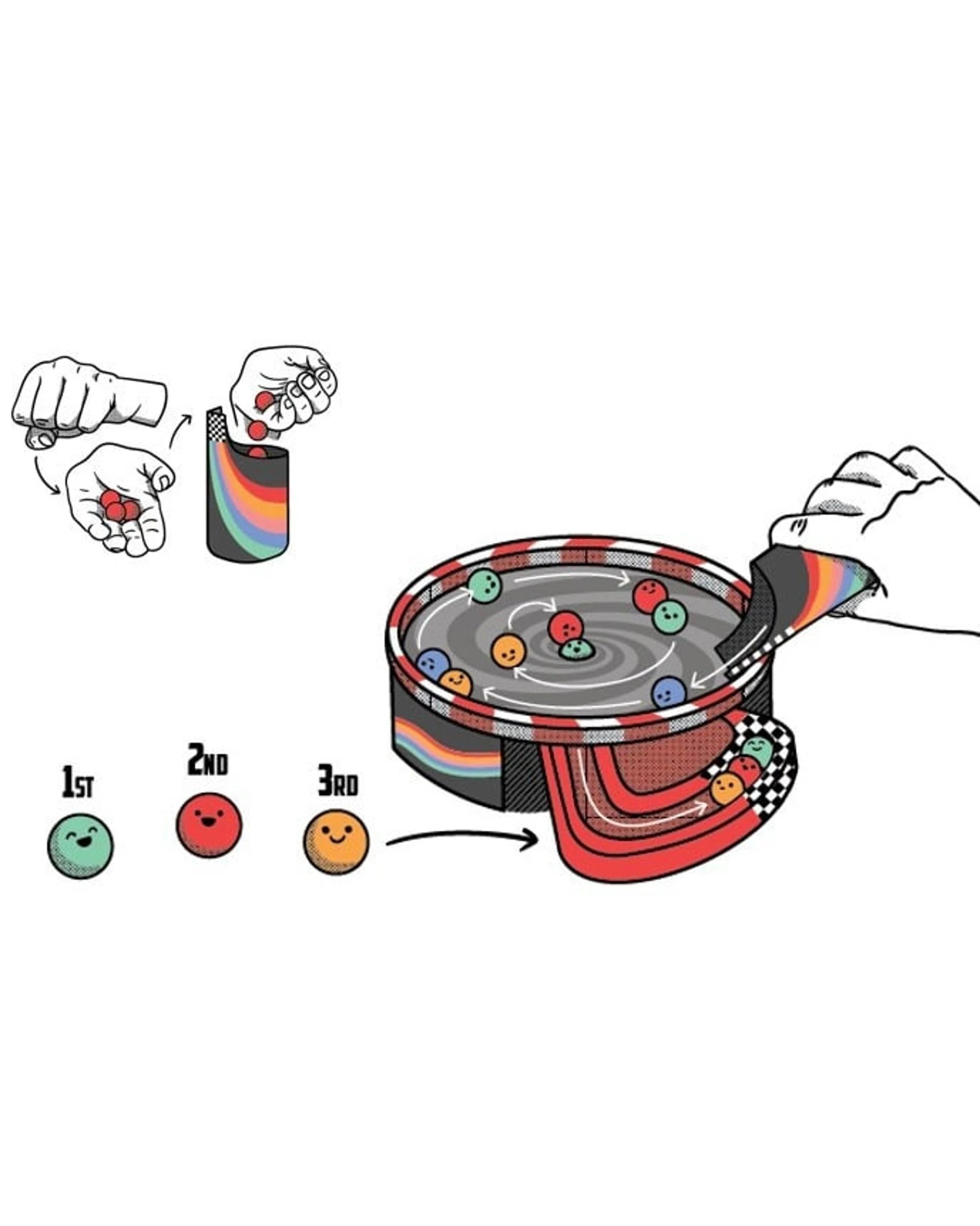 2 Whirly Derby Board Game, 2 of 3