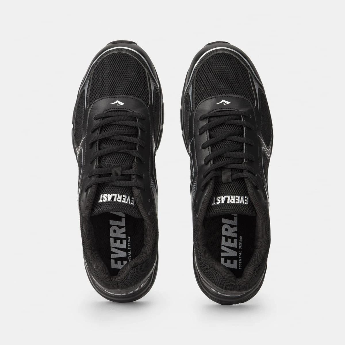 2 Everlast Mens Treadwell Sneakers Black, 2 of 5