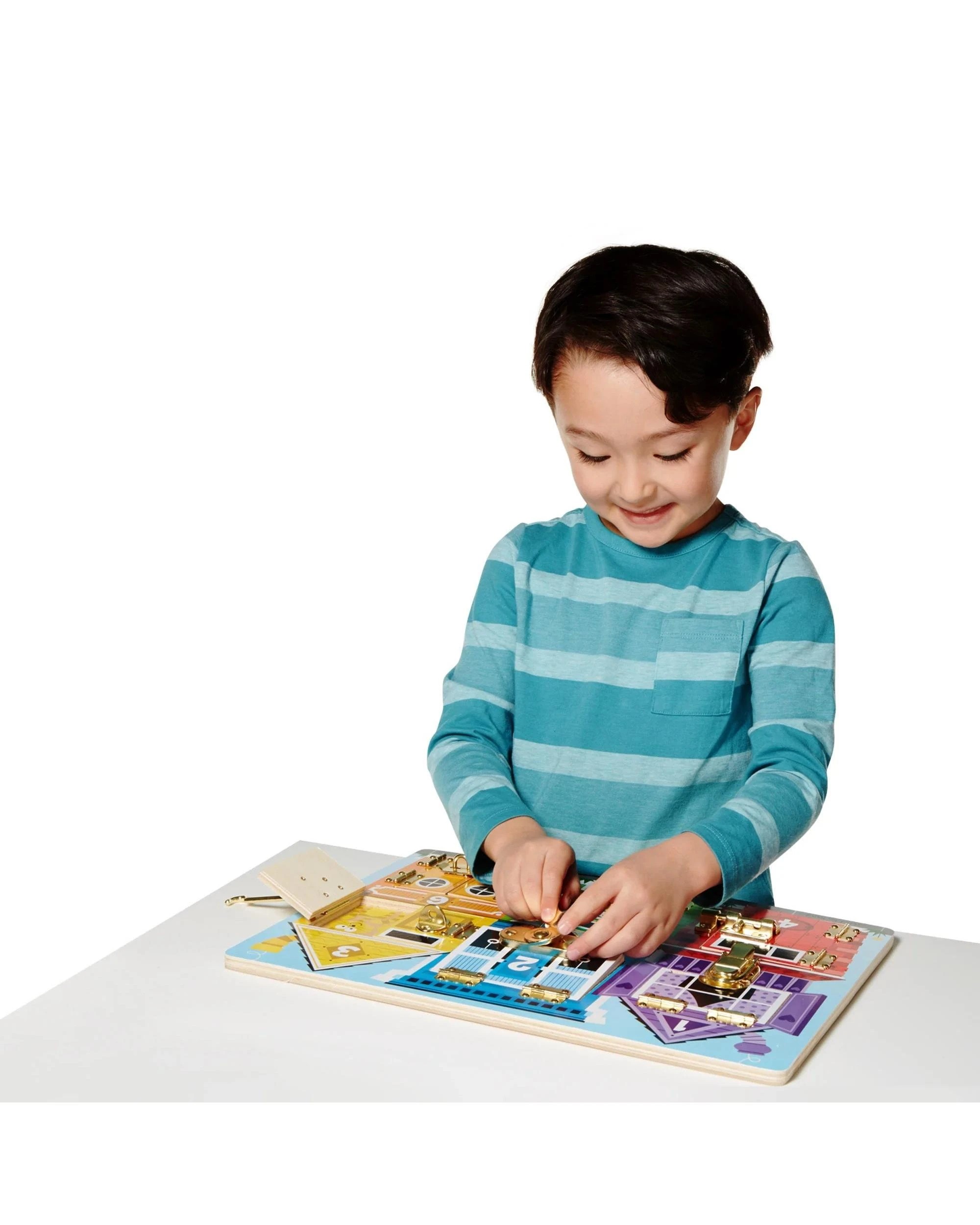 8 Melissa and Doug Wooden Latches Board, 8 of 8