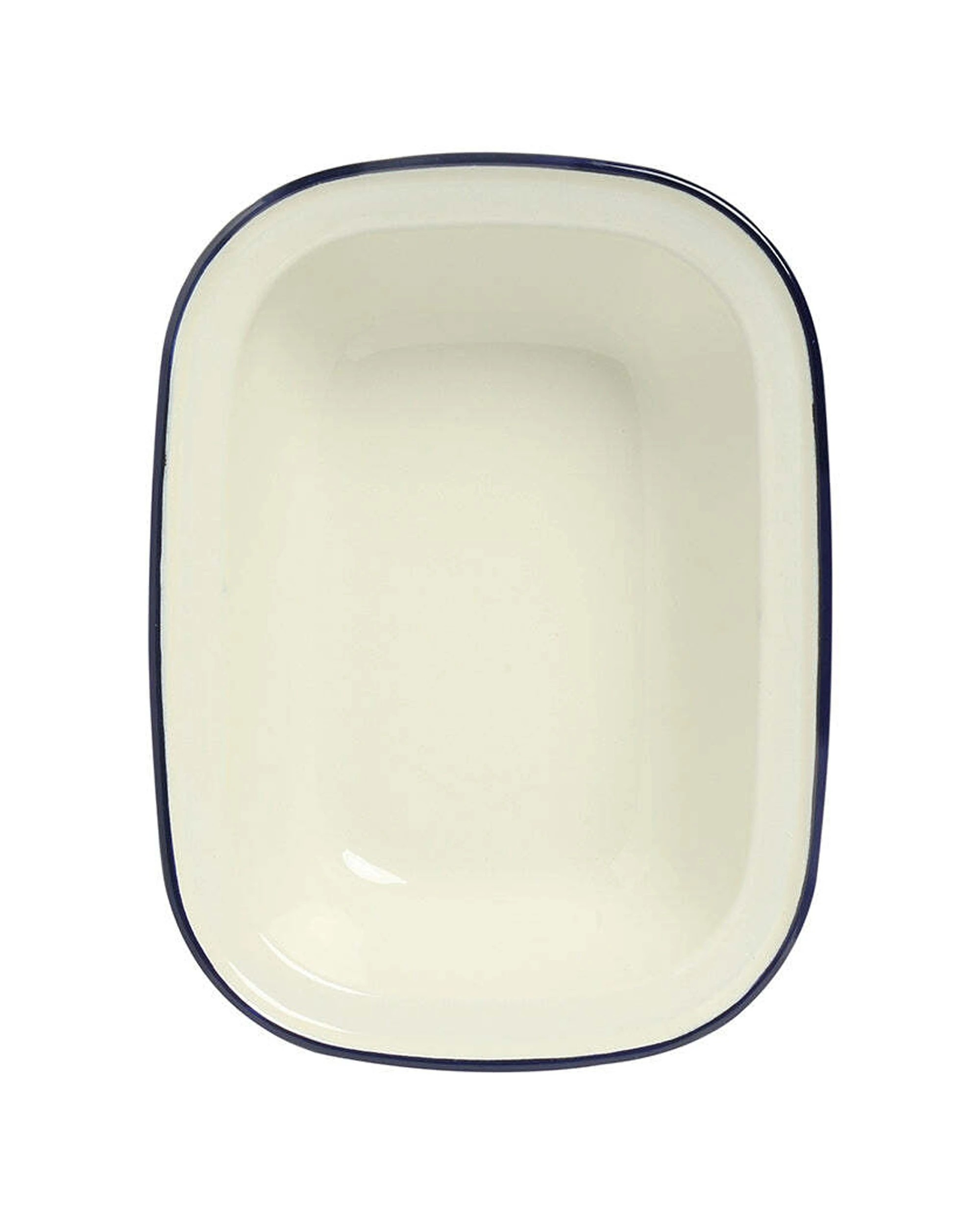 2 Wiltshire 2PK Double Coated Porcelain Enamel Oblong Pie Baking Dish 1L - Blue, 2 of 3