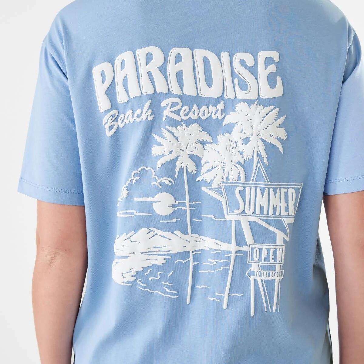 6 Short Sleeve Oversized Boyfriend T-shirt Paradise, 6 of 6
