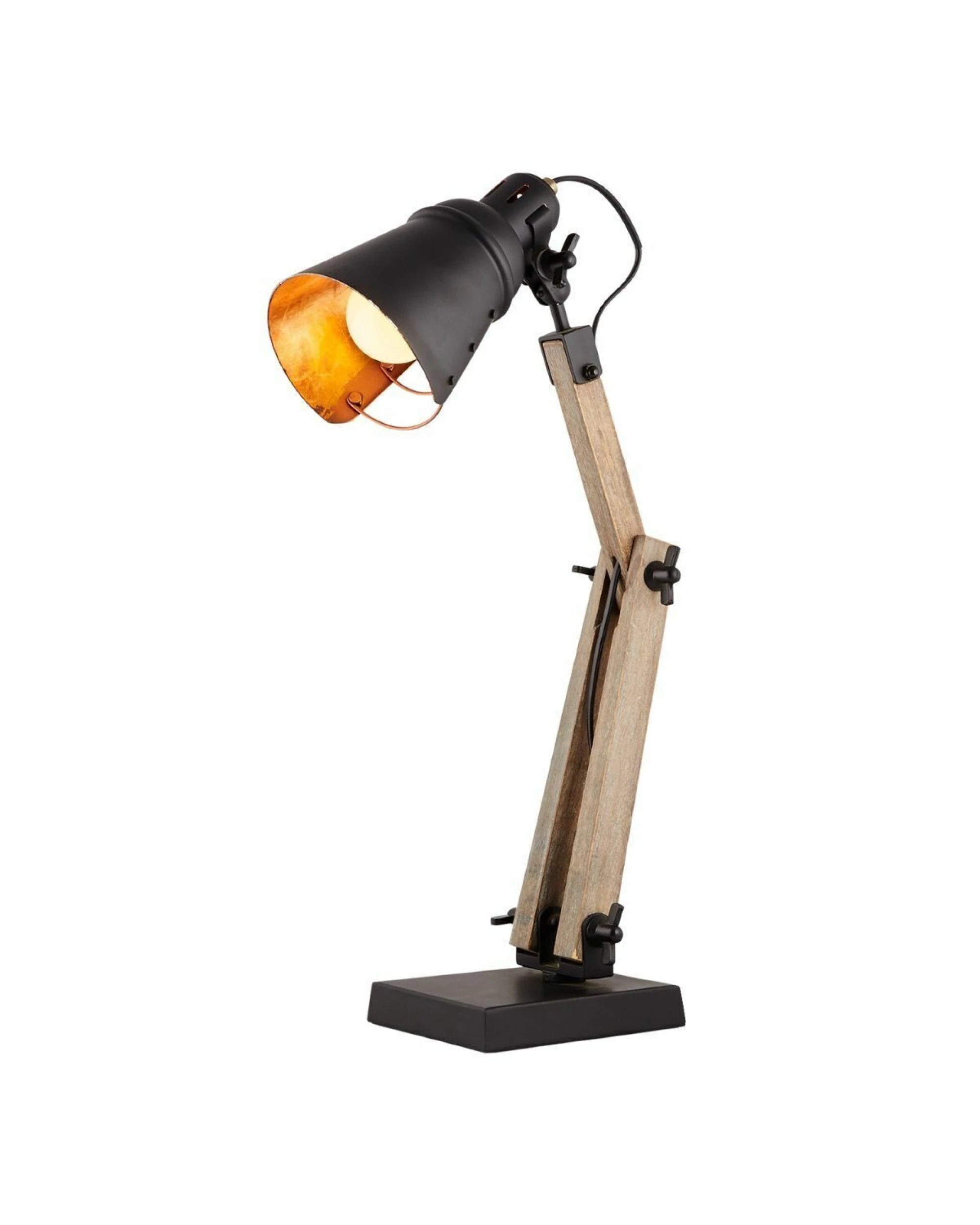 7 Br Home Scandi Modern Natural Wooden Table Lamp Rustic Retro Designer Vintage Light, 7 of 7