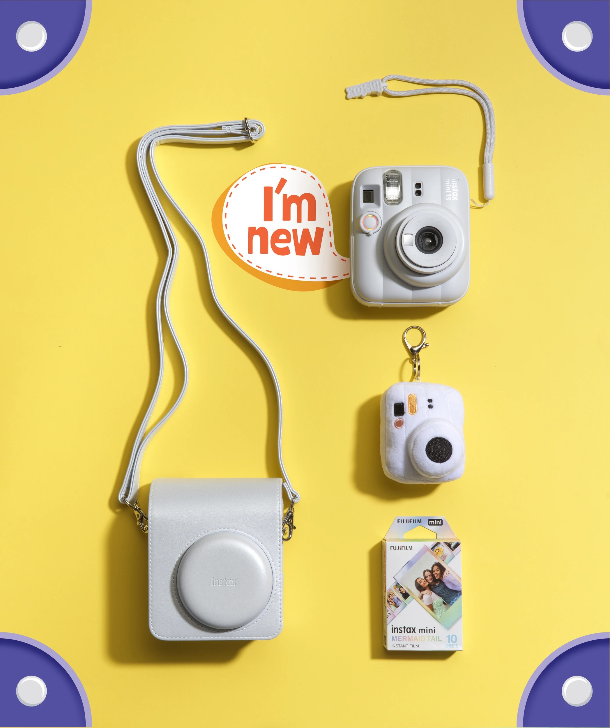 4 Fujifilm Instax Mini 13 Bundle - Clay White, 4 of 4