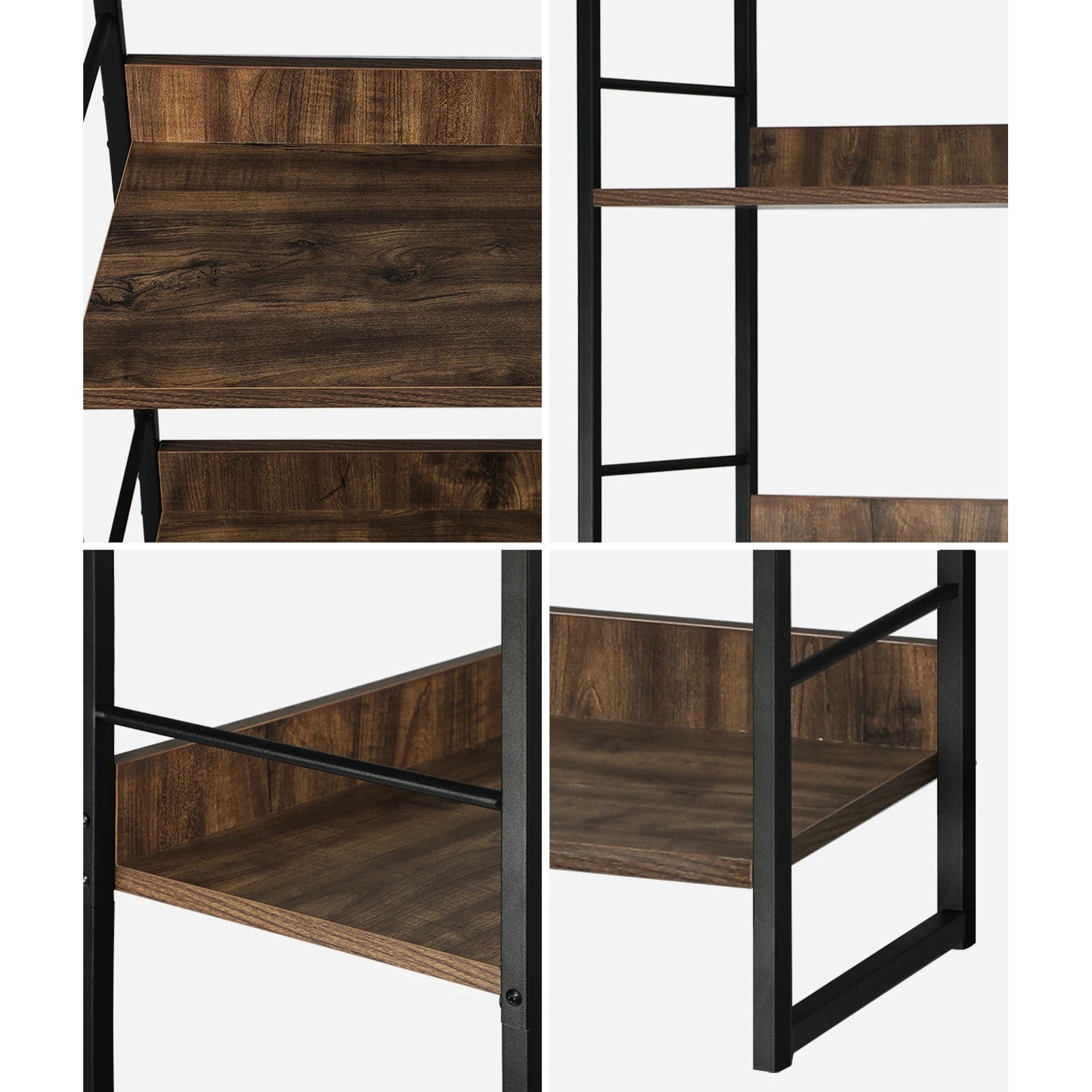 4 Oikiture Display Shelf Storage Shelves Bookshelf Bookcase Stand Rack Cupboard
 - Multi, 4 of 8