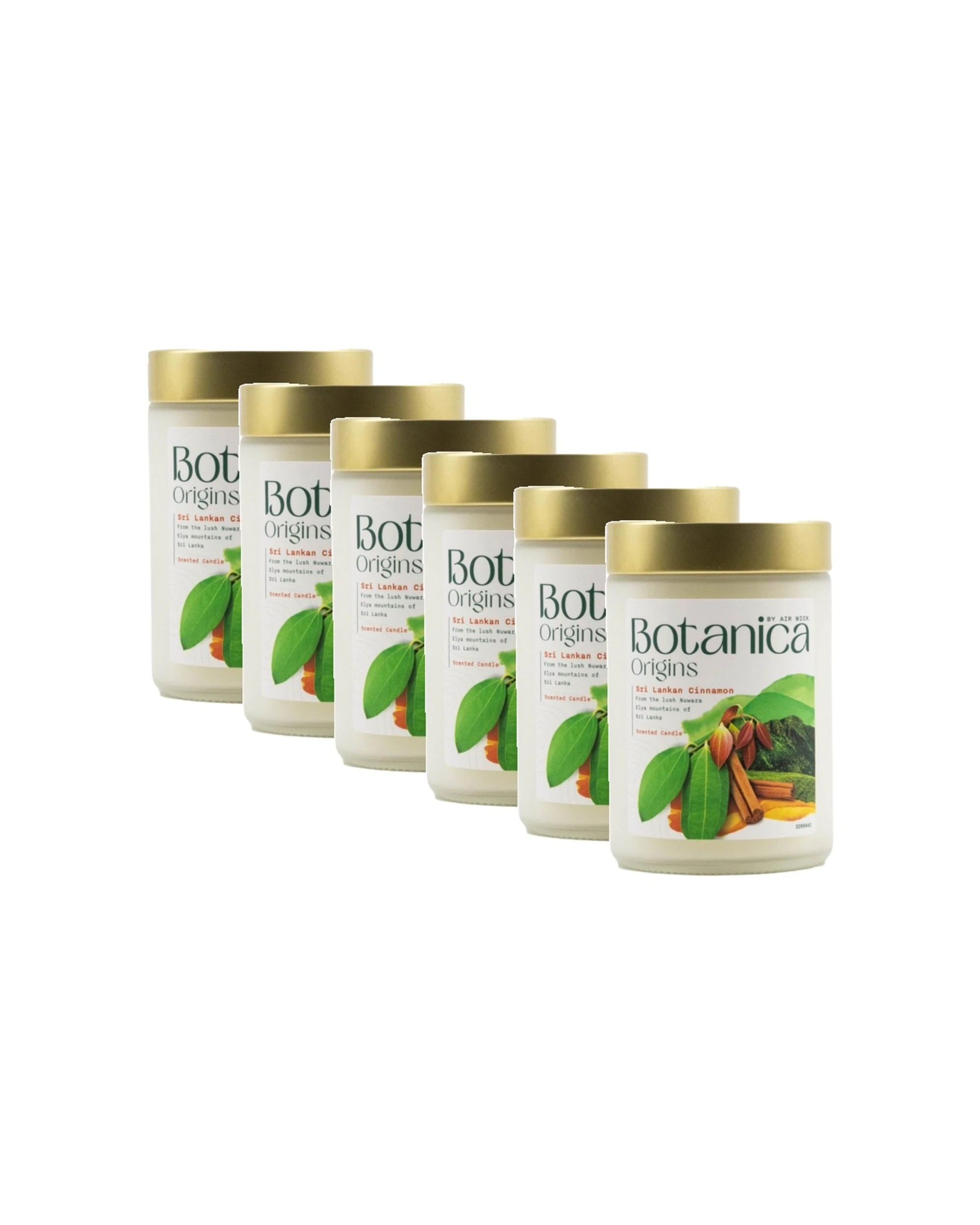 1 Air Wick 6PK Botanica Origins Candle Sri Lankan Cinnamon Scented - Multi, 1 of 3