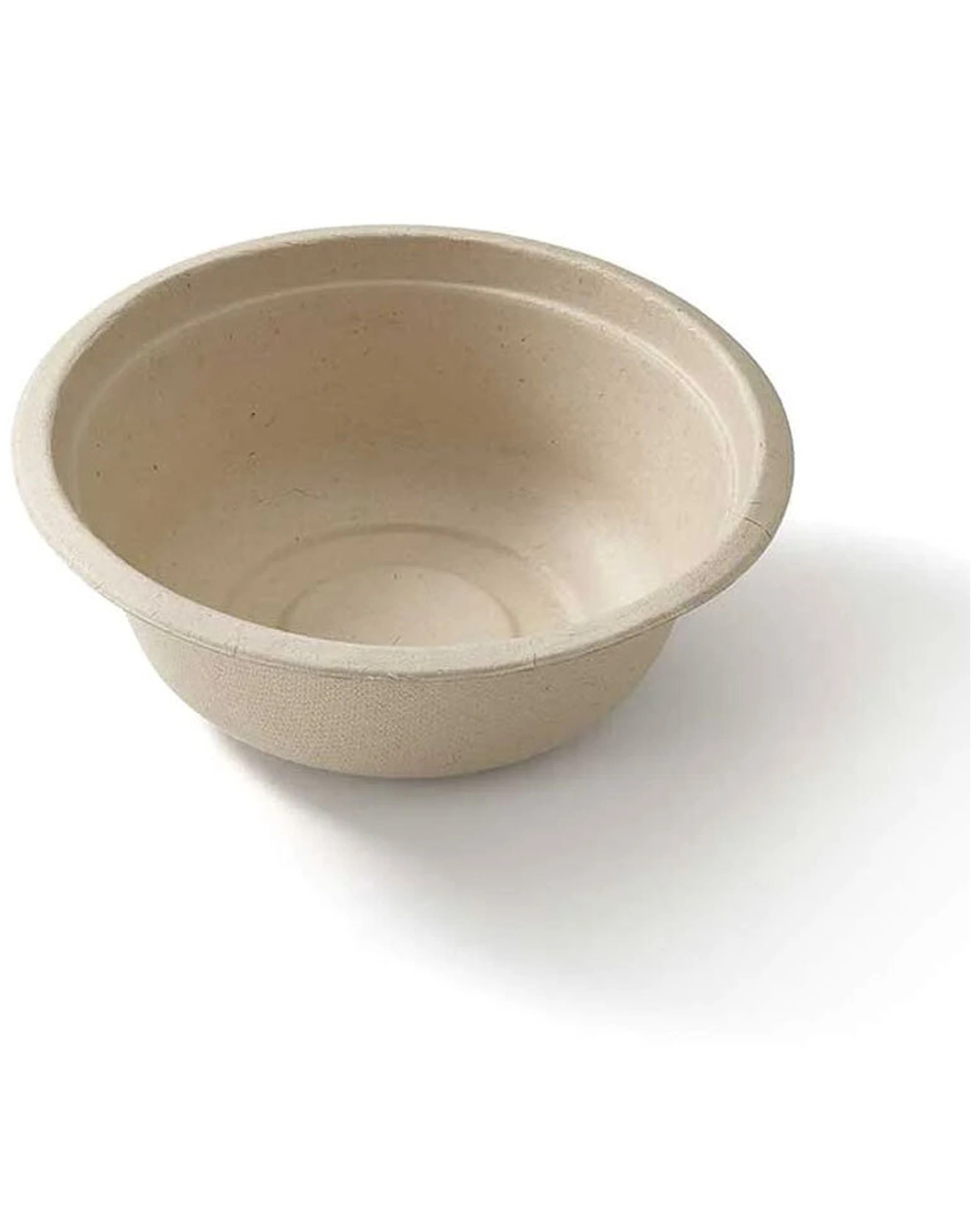 2 10pc Eco Soulife Disposable/compostable Harvest Party Food 500ml Bowl/plate
 - Natural, 2 of 3