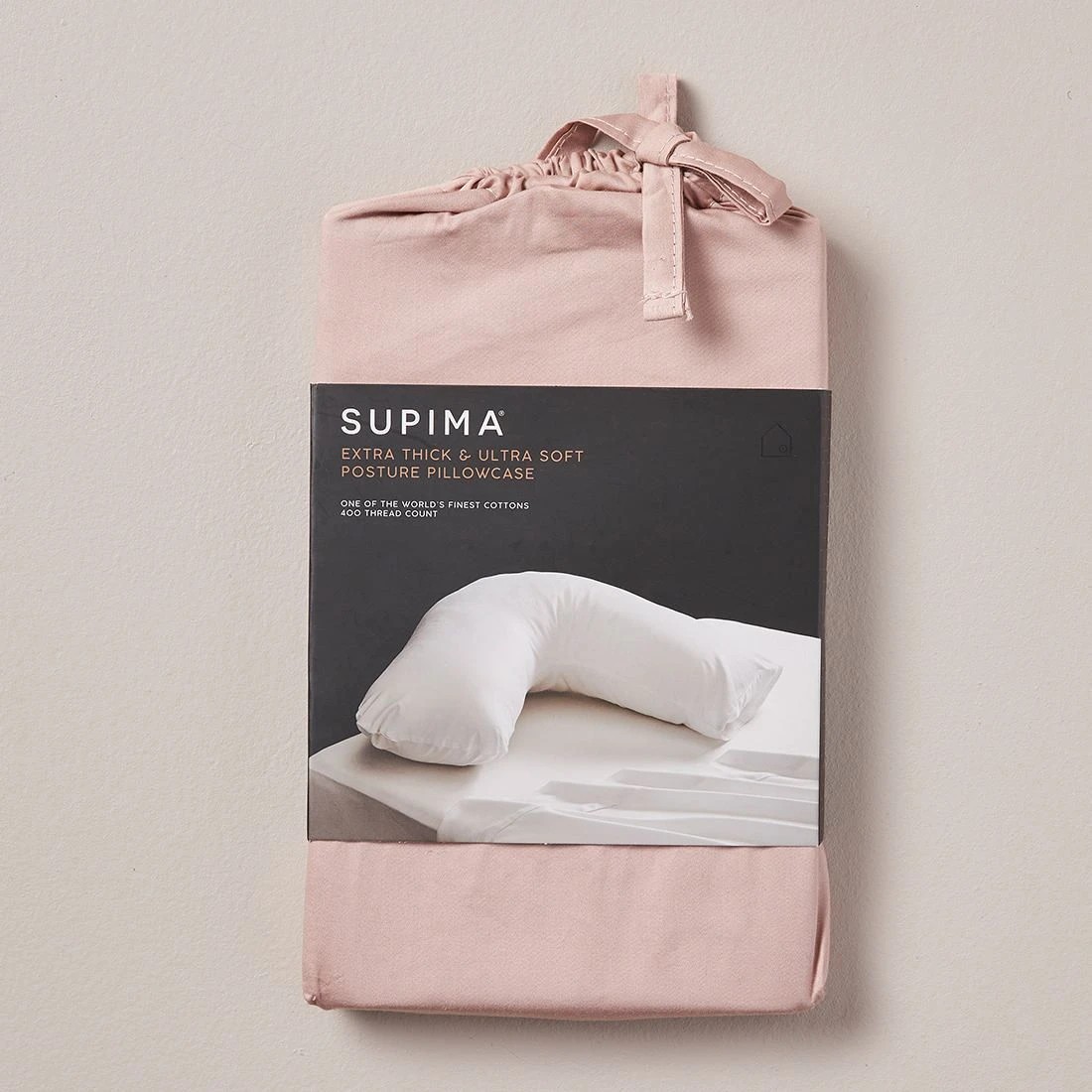 3 Target Supima 400 Thread Count Posture Pillowcase
 - Queen Bed
 - Pink, 3 of 3