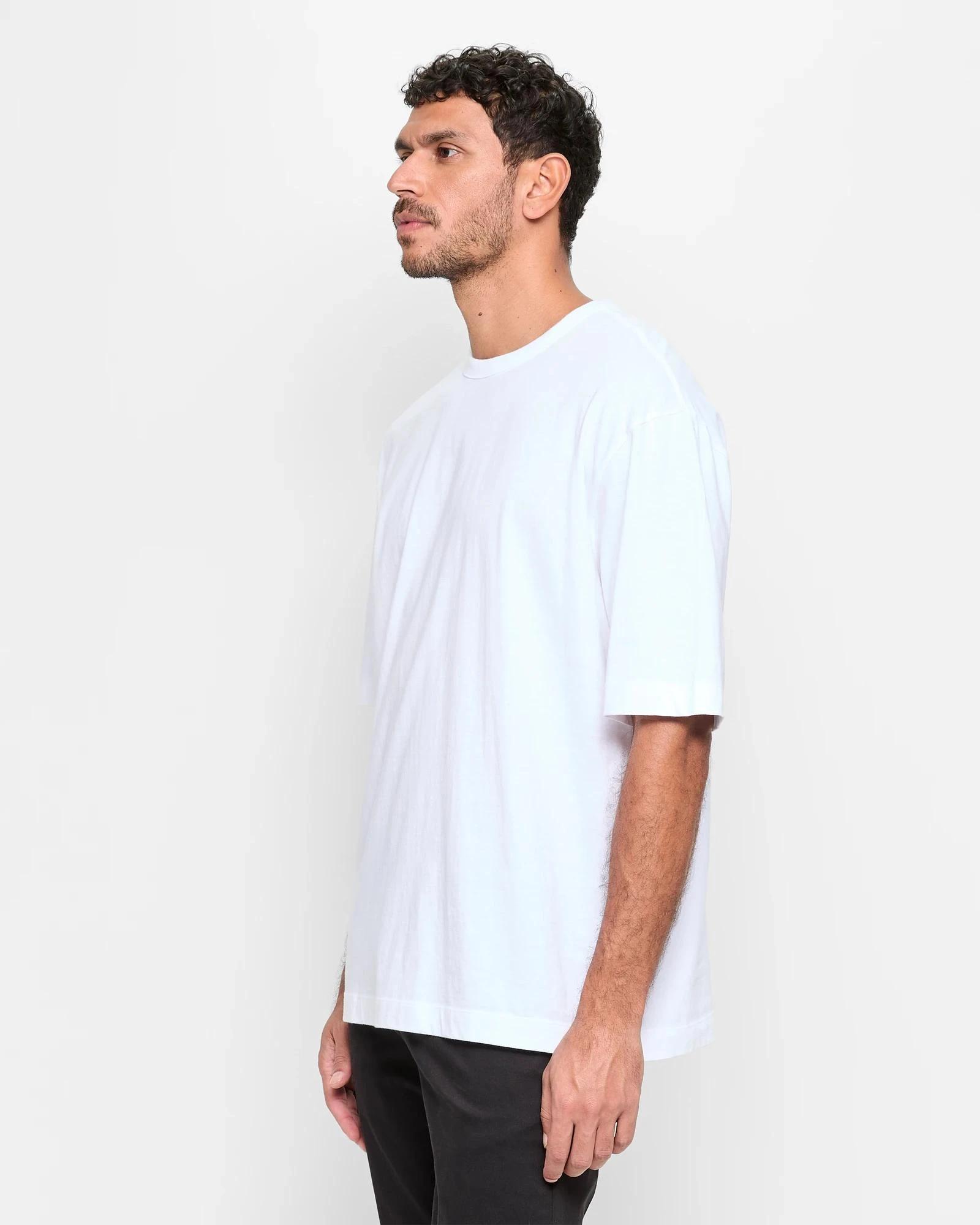 3 Target Australian Cotton Oversized T-Shirt WHITE, 3 of 5